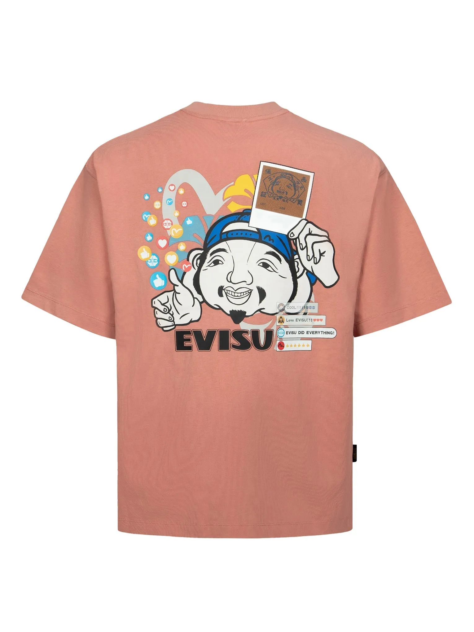 SPRING/ SUMMER COLLECTION 2025 Godhead with Social Media Inspired Print Relax Fit T-shirt