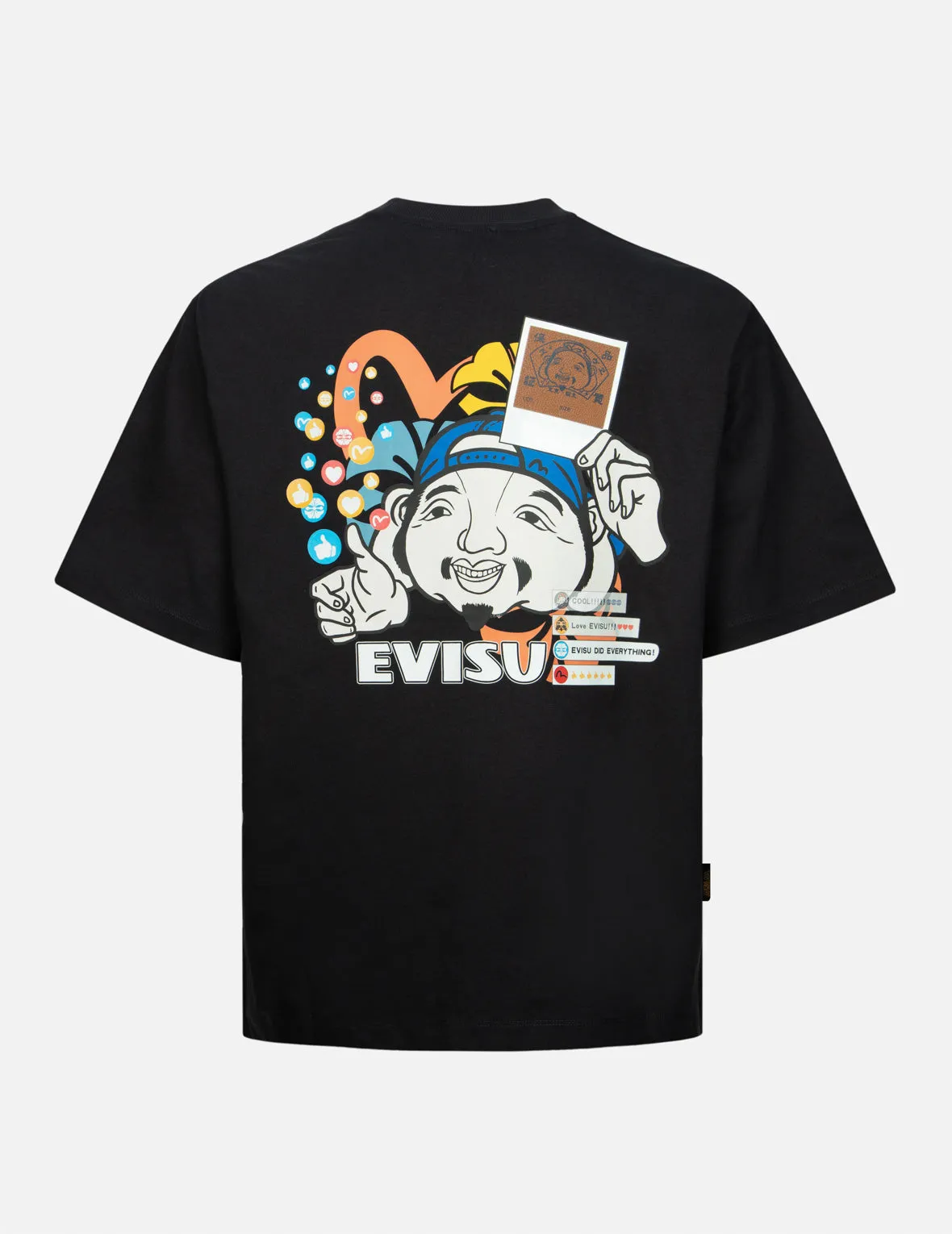 SPRING/ SUMMER COLLECTION 2025 Godhead with Social Media Inspired Print Relax Fit T-shirt