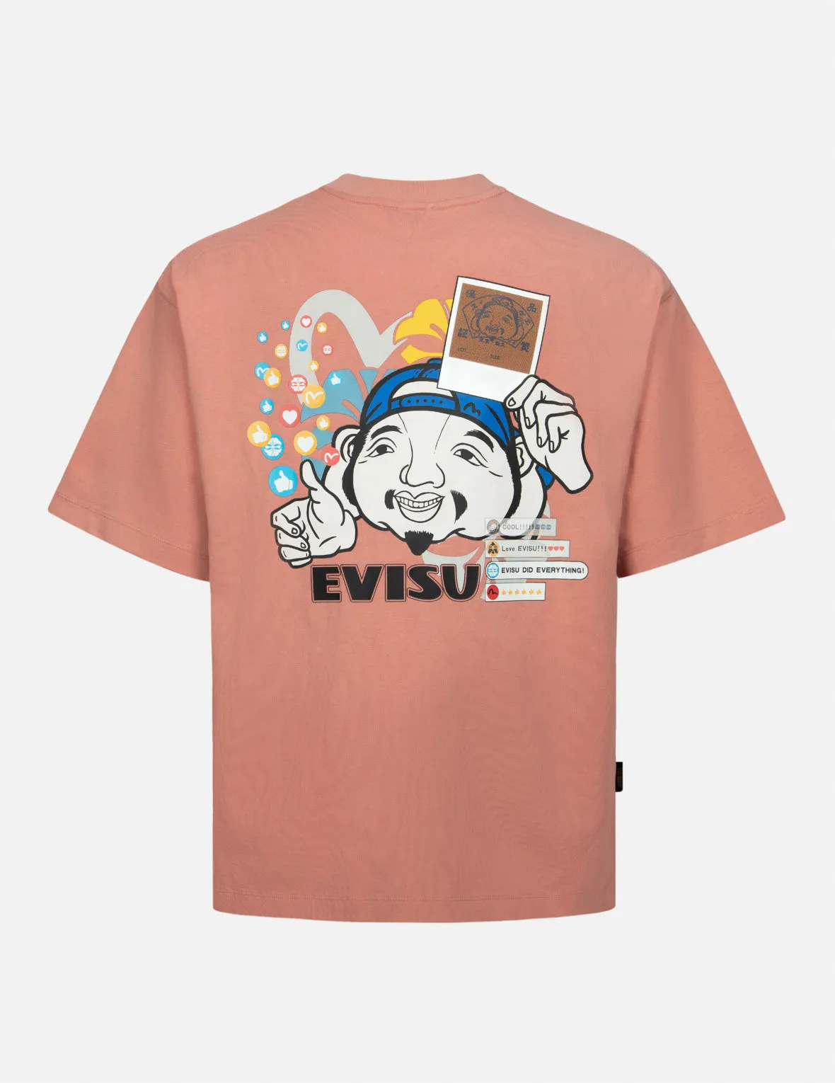 SPRING/ SUMMER COLLECTION 2025 Godhead with Social Media Inspired Print Relax Fit T-shirt