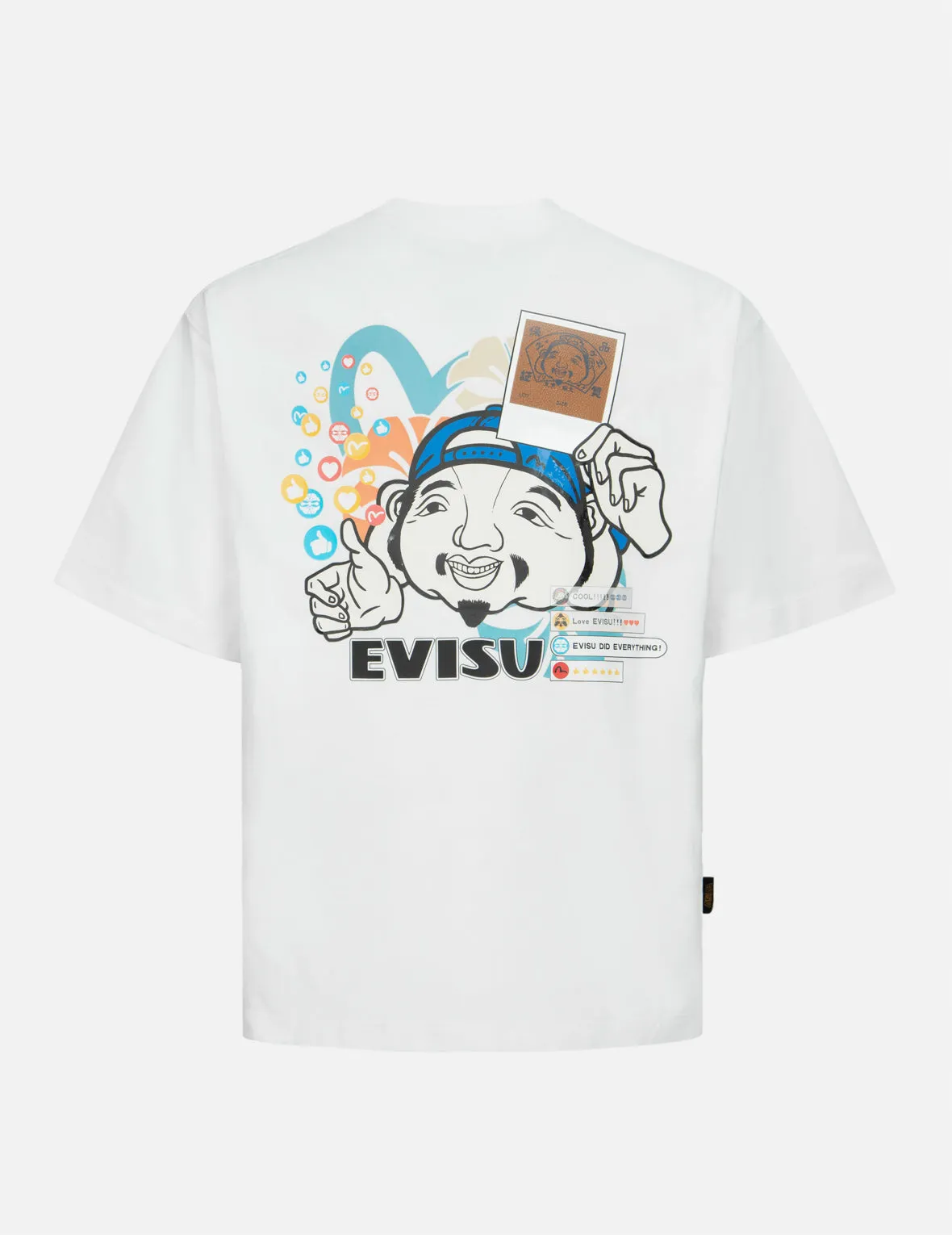 SPRING/ SUMMER COLLECTION 2025 Godhead with Social Media Inspired Print Relax Fit T-shirt