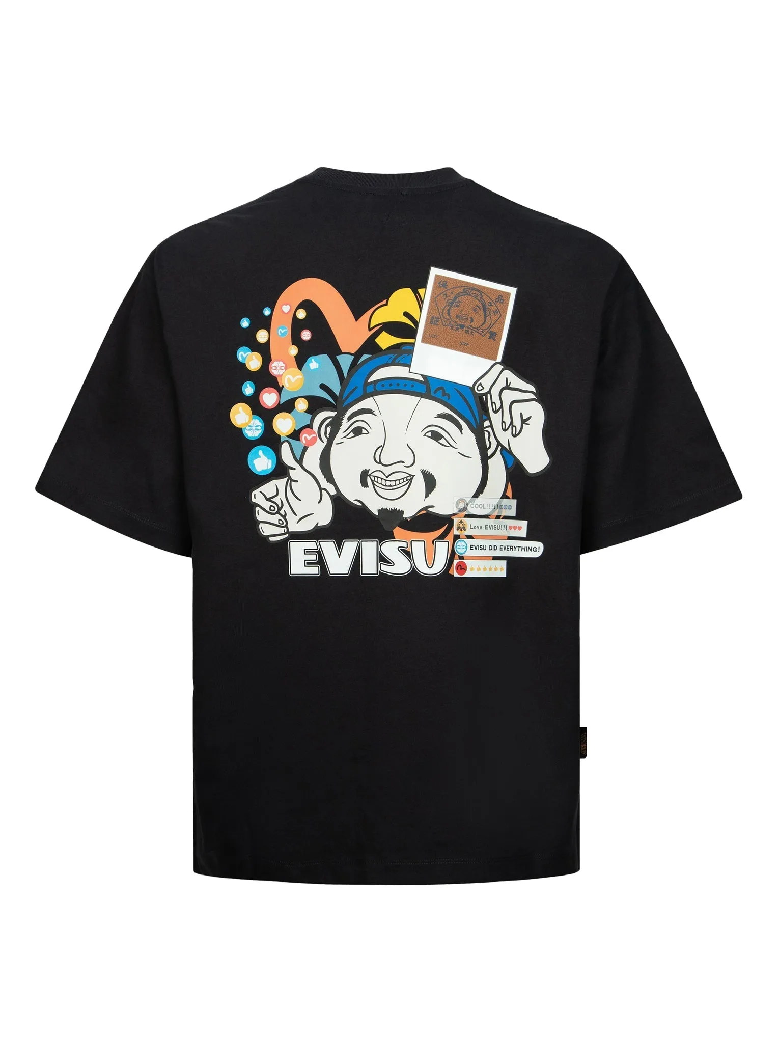 SPRING/ SUMMER COLLECTION 2025 Godhead with Social Media Inspired Print Relax Fit T-shirt