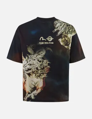 SPRING/ SUMMER COLLECTION 2025 Hakutaku Print Loose Fit T-Shirt