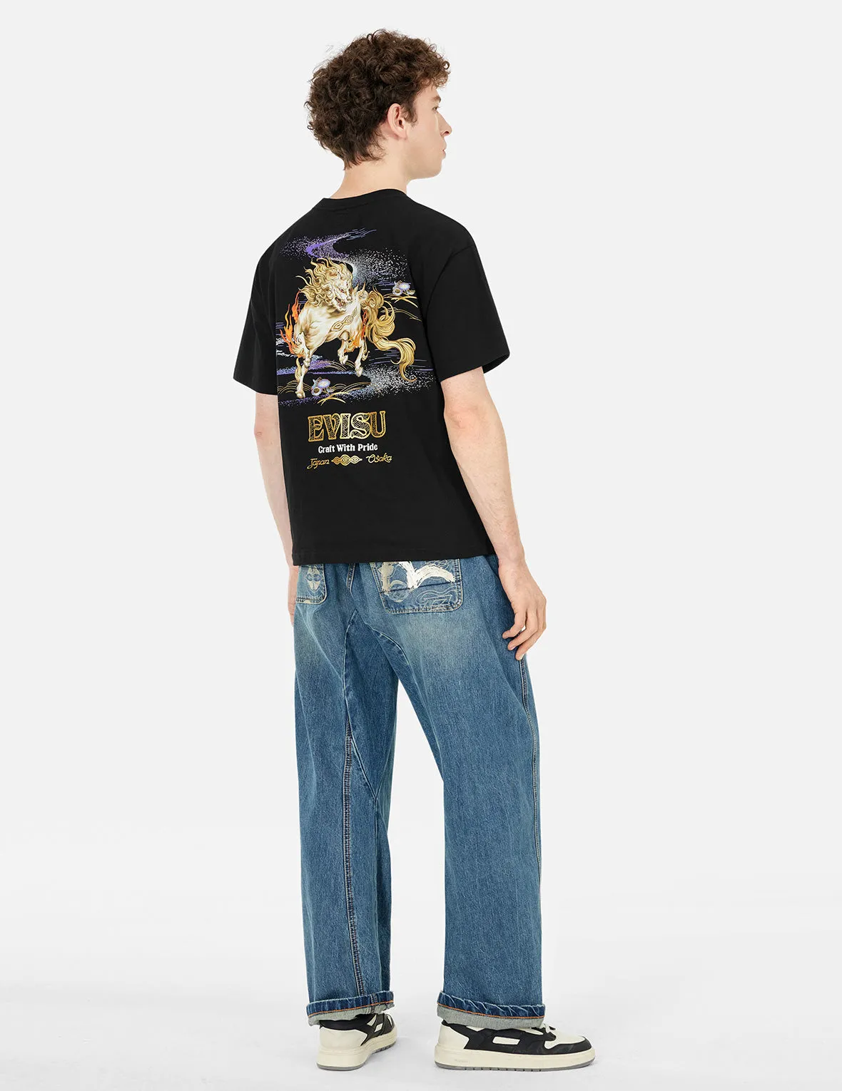 SPRING/ SUMMER COLLECTION 2025 Hakutaku Print Relax Fit T-Shirt