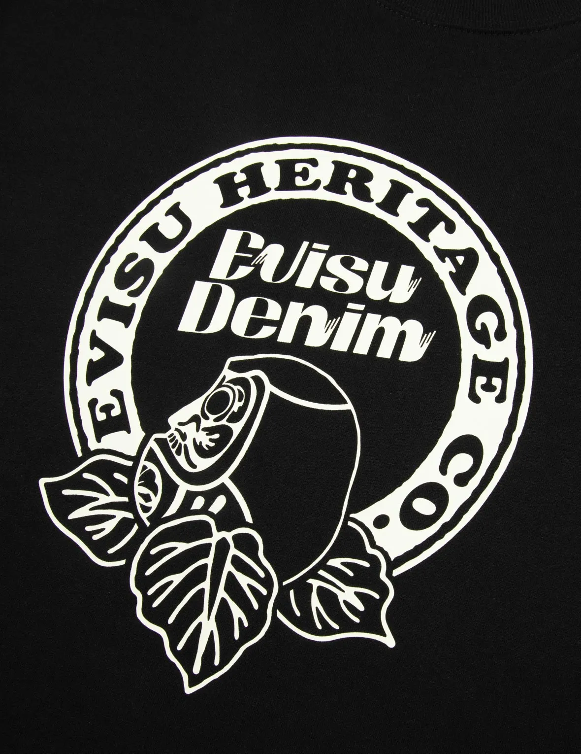 SPRING/ SUMMER COLLECTION 2025 Hanafuda Daruma Print Regular Fit T-shirt