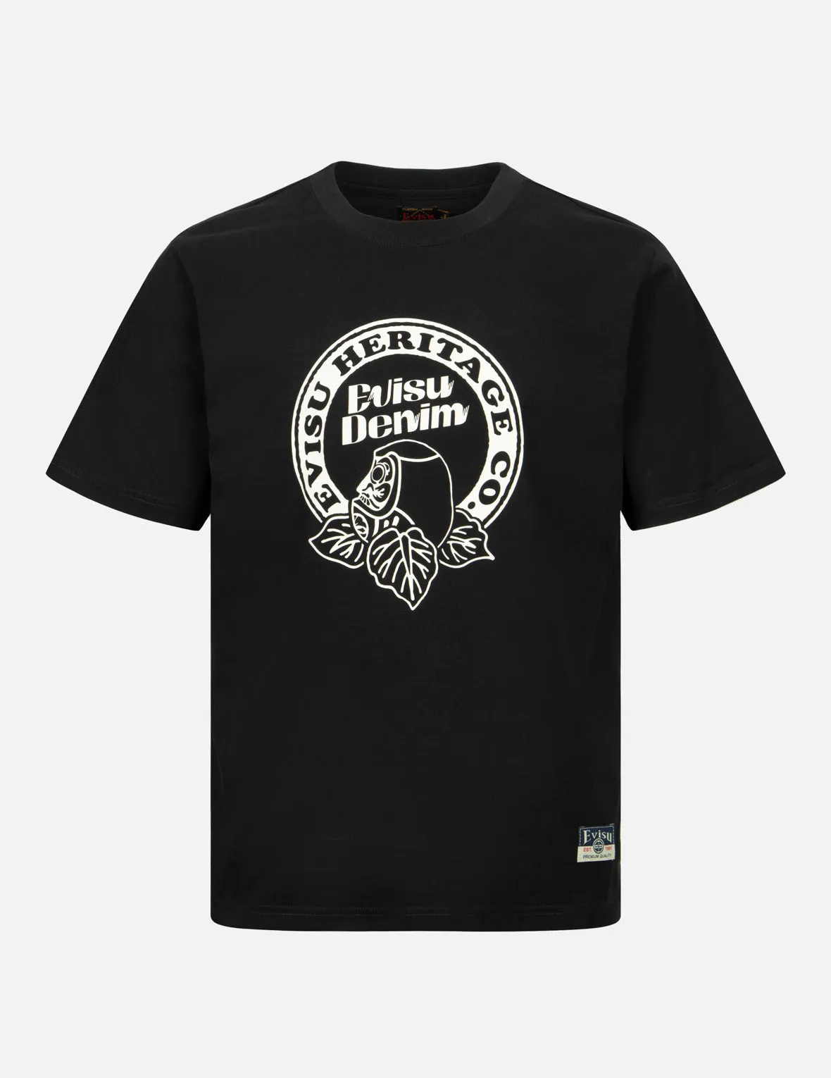 SPRING/ SUMMER COLLECTION 2025 Hanafuda Daruma Print Regular Fit T-shirt