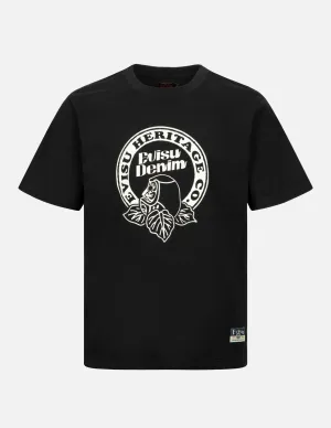 SPRING/ SUMMER COLLECTION 2025 Hanafuda Daruma Print Regular Fit T-shirt