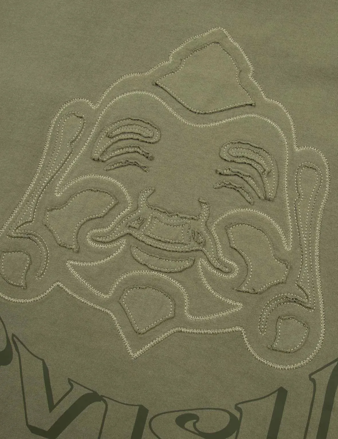 SPRING/ SUMMER COLLECTION 2025 Hand Stitching Godhead Embroidery Loose Fit T-Shirt