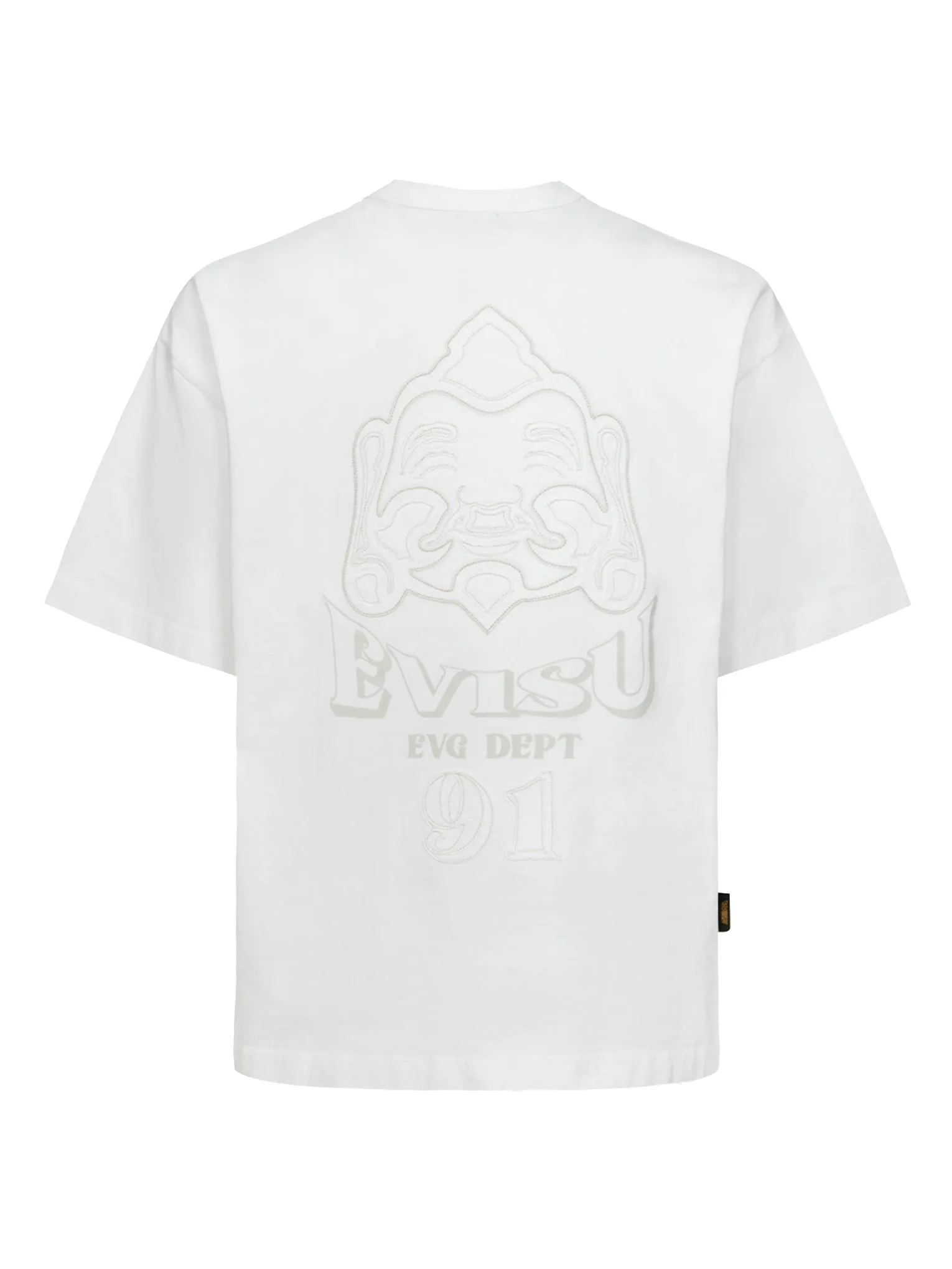 SPRING/ SUMMER COLLECTION 2025 Hand Stitching Godhead Embroidery Loose Fit T-Shirt