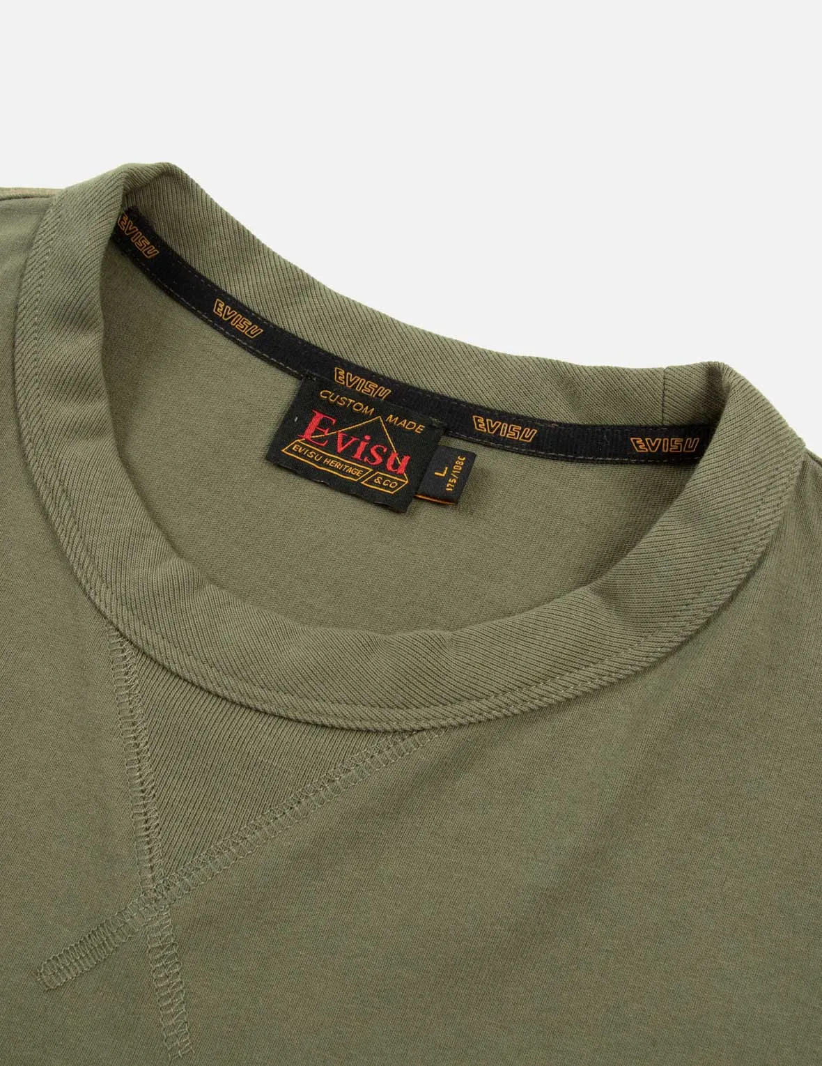 SPRING/ SUMMER COLLECTION 2025 Hand Stitching Godhead Embroidery Loose Fit T-Shirt