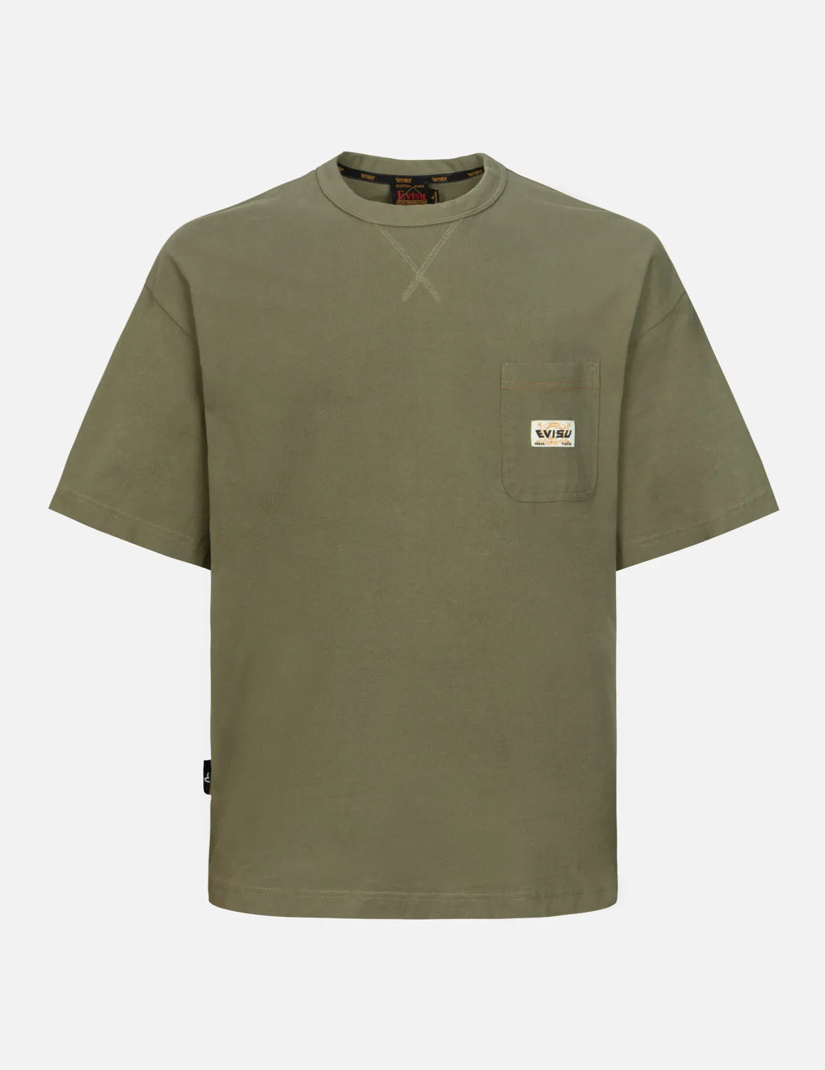 SPRING/ SUMMER COLLECTION 2025 Hand Stitching Godhead Embroidery Loose Fit T-Shirt