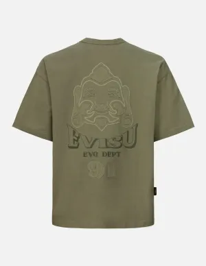 SPRING/ SUMMER COLLECTION 2025 Hand Stitching Godhead Embroidery Loose Fit T-Shirt