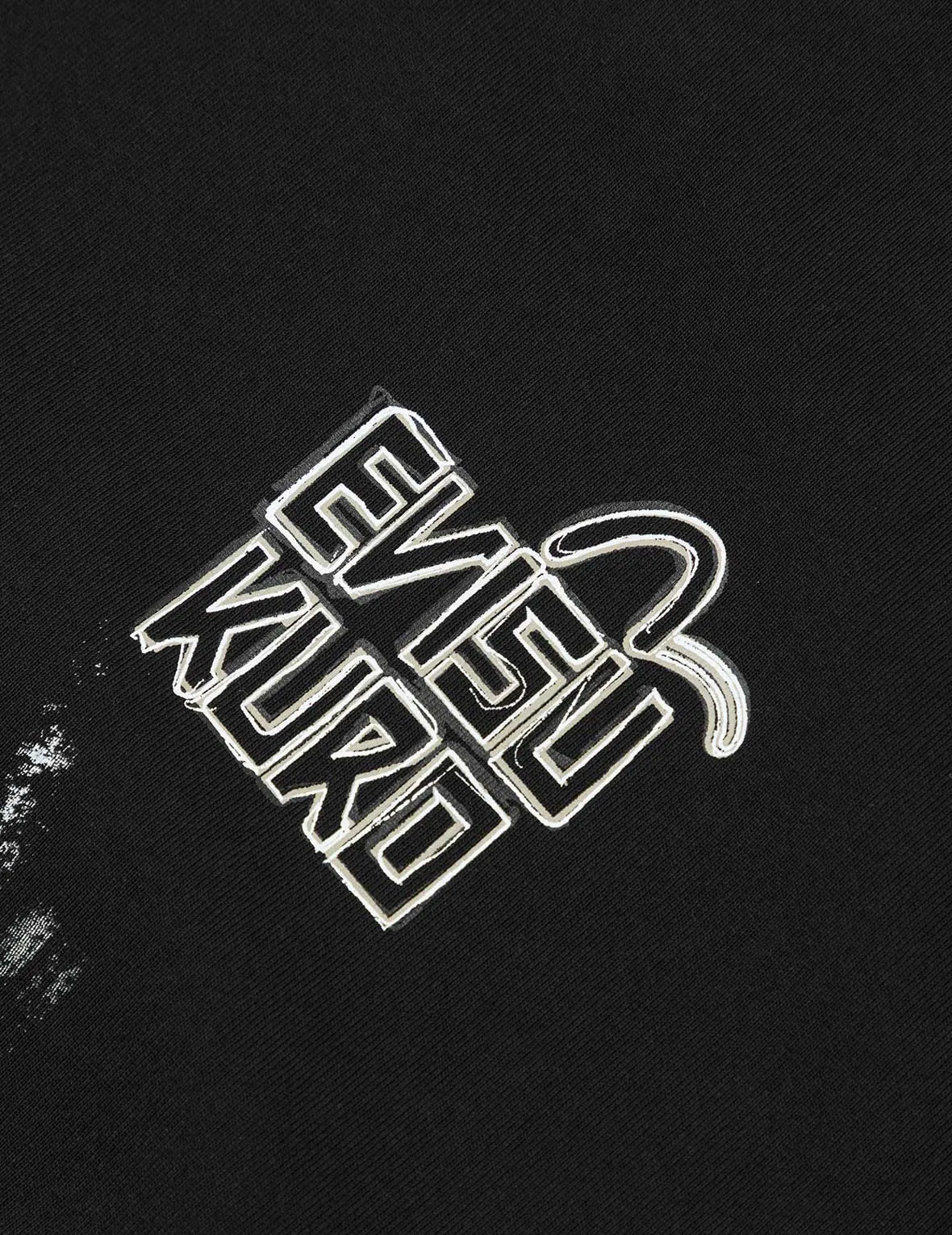 SPRING/ SUMMER COLLECTION 2025 Handbrushed Print Regular Fit T-Shirt