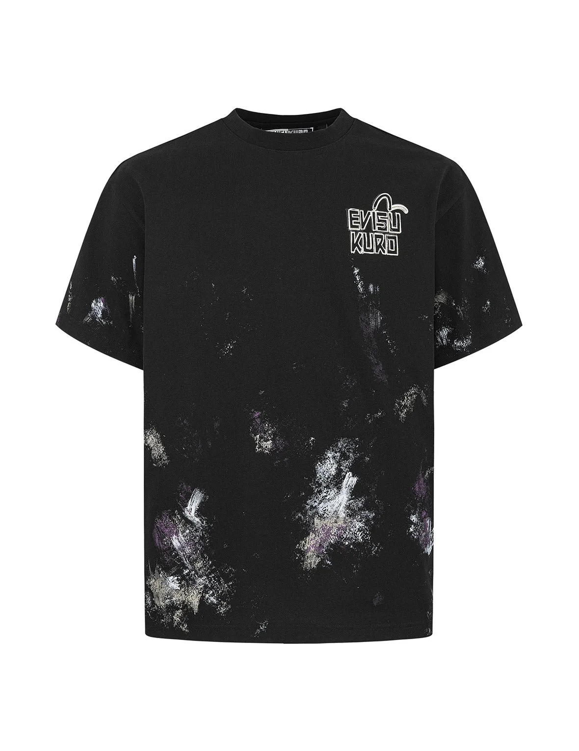 SPRING/ SUMMER COLLECTION 2025 Handbrushed Print Regular Fit T-Shirt