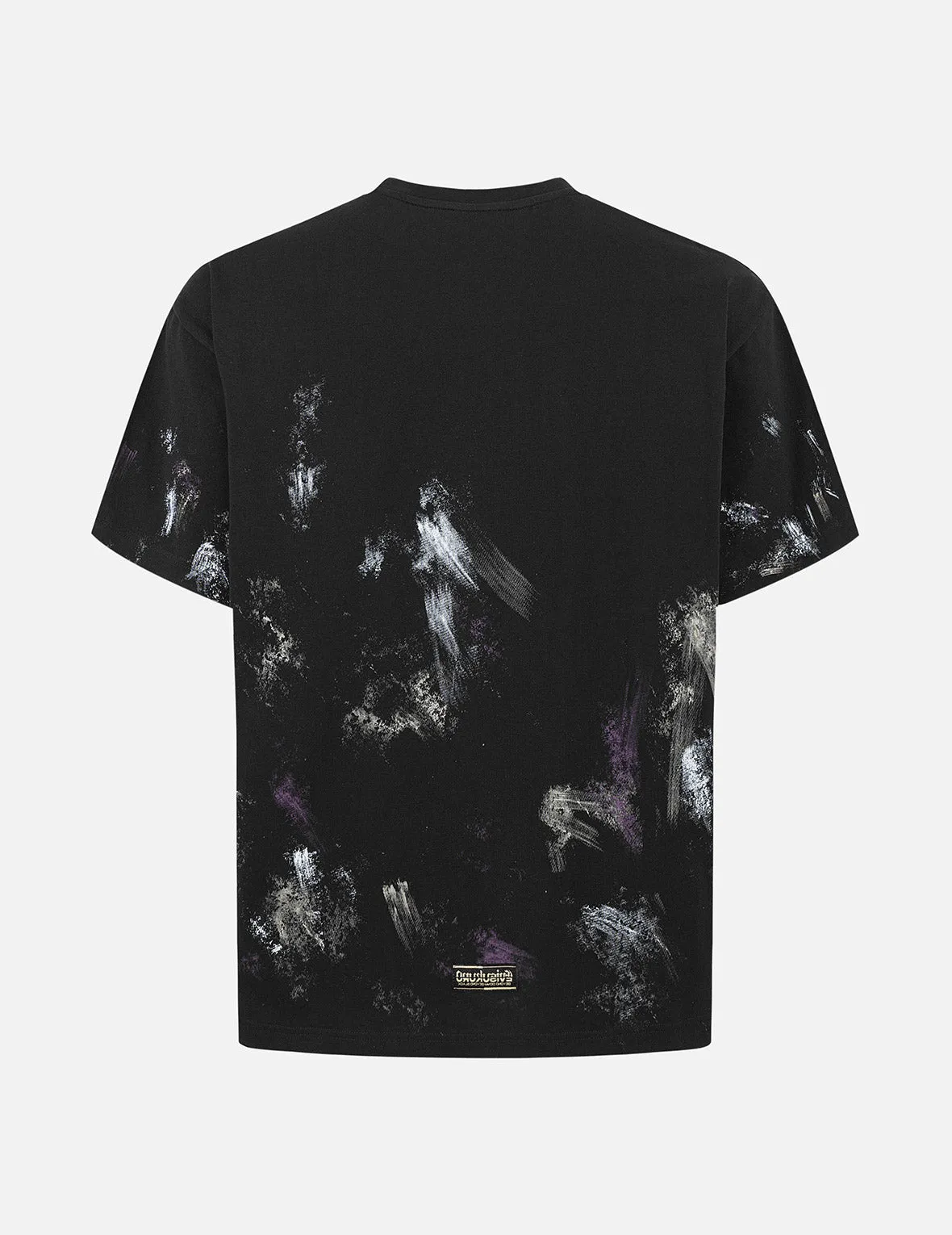 SPRING/ SUMMER COLLECTION 2025 Handbrushed Print Regular Fit T-Shirt