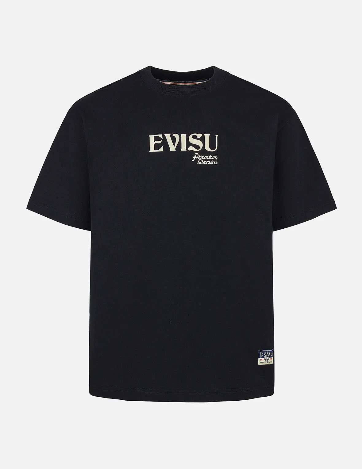 SPRING/ SUMMER COLLECTION 2025 Kamon and Logo Print Relax Fit T-shirt
