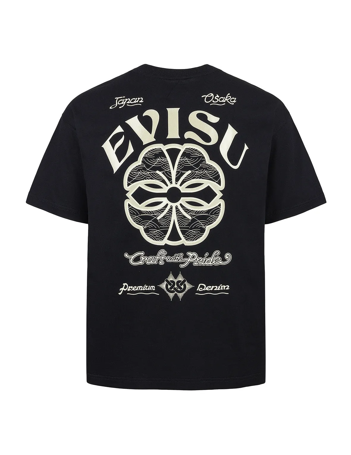 SPRING/ SUMMER COLLECTION 2025 Kamon and Logo Print Relax Fit T-shirt