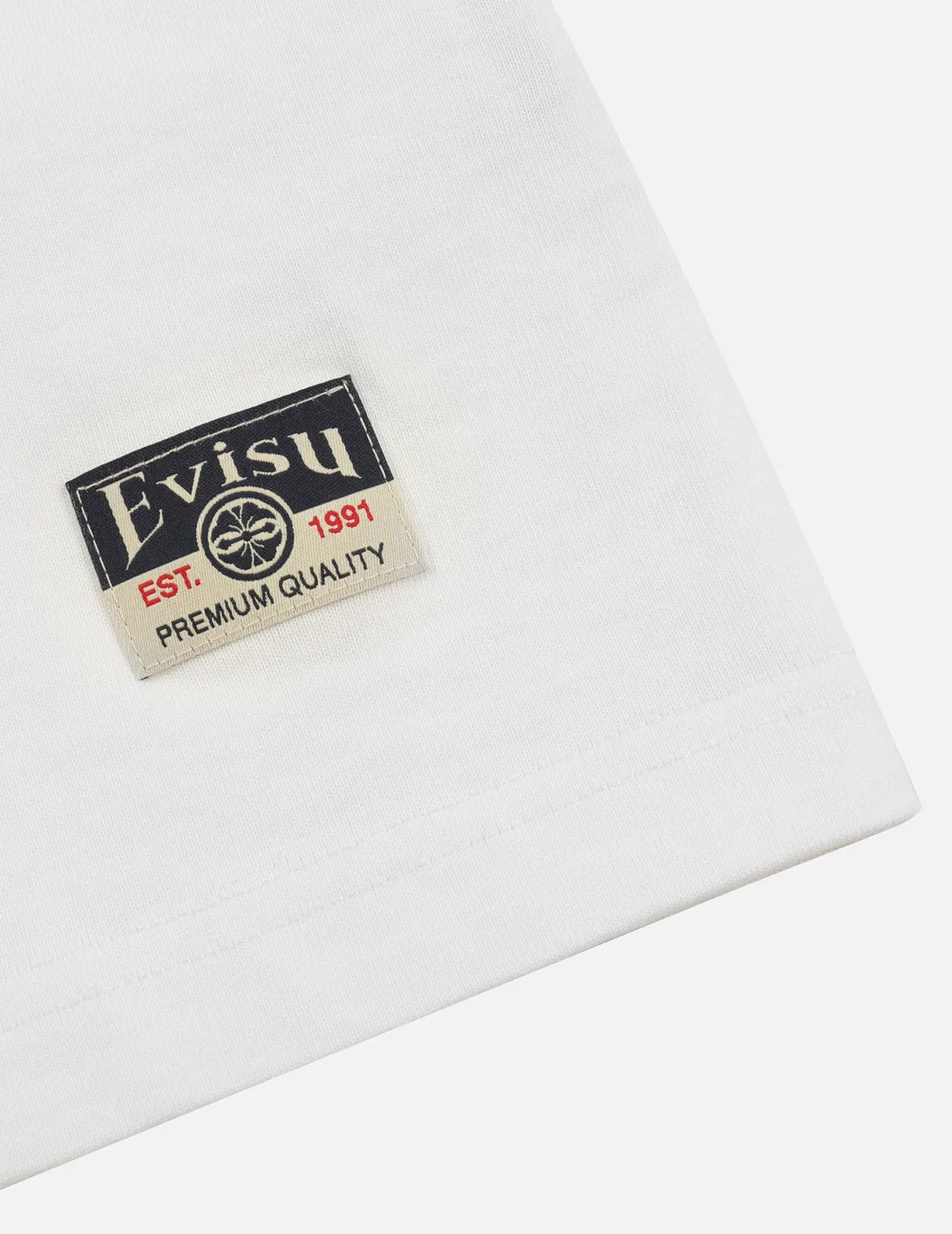SPRING/ SUMMER COLLECTION 2025 Kamon Stitching with Patterned Pocket Regular Fit T-shirt