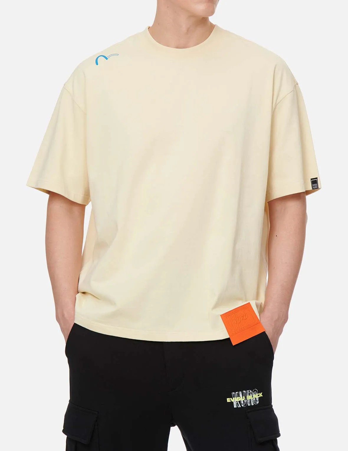 SPRING/ SUMMER COLLECTION 2025 KURO BLACK Logo Print T-shirt