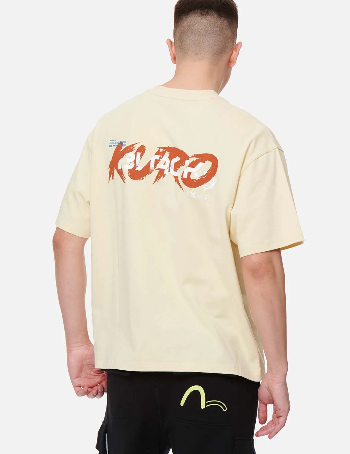 SPRING/ SUMMER COLLECTION 2025 KURO BLACK Logo Print T-shirt