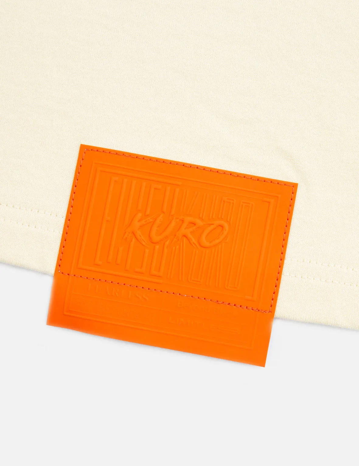 SPRING/ SUMMER COLLECTION 2025 KURO BLACK Logo Print T-shirt