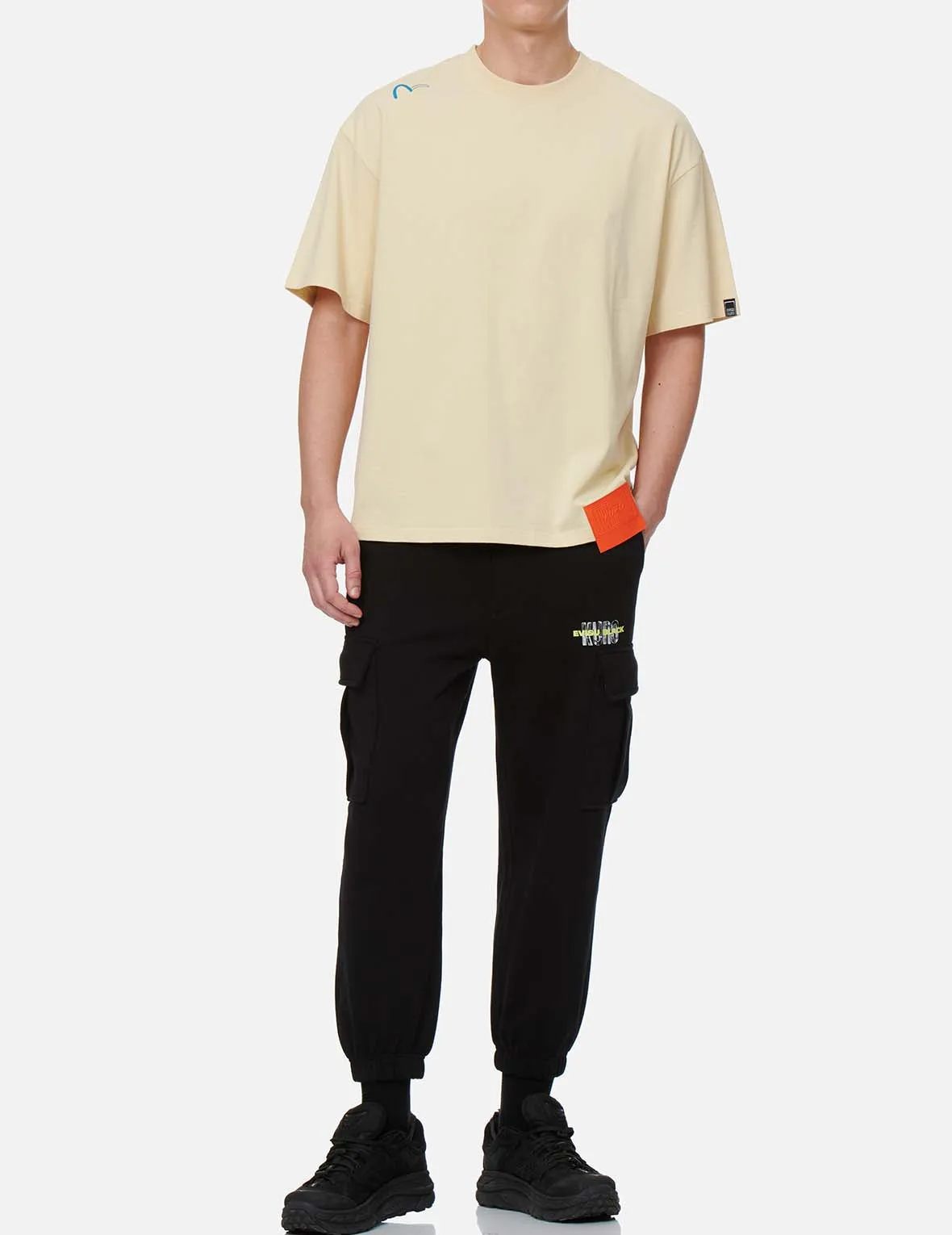 SPRING/ SUMMER COLLECTION 2025 KURO BLACK Logo Print T-shirt