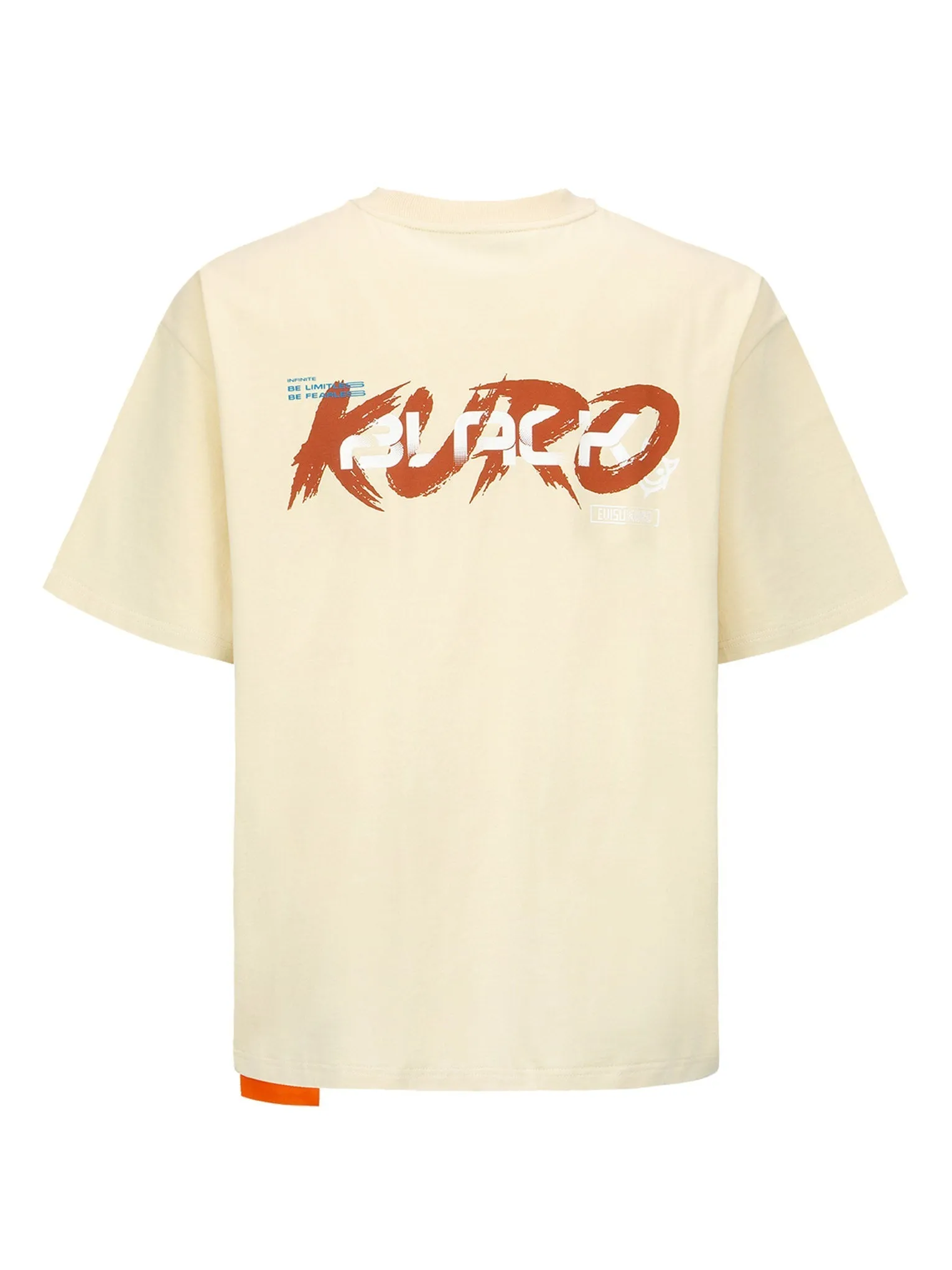 SPRING/ SUMMER COLLECTION 2025 KURO BLACK Logo Print T-shirt