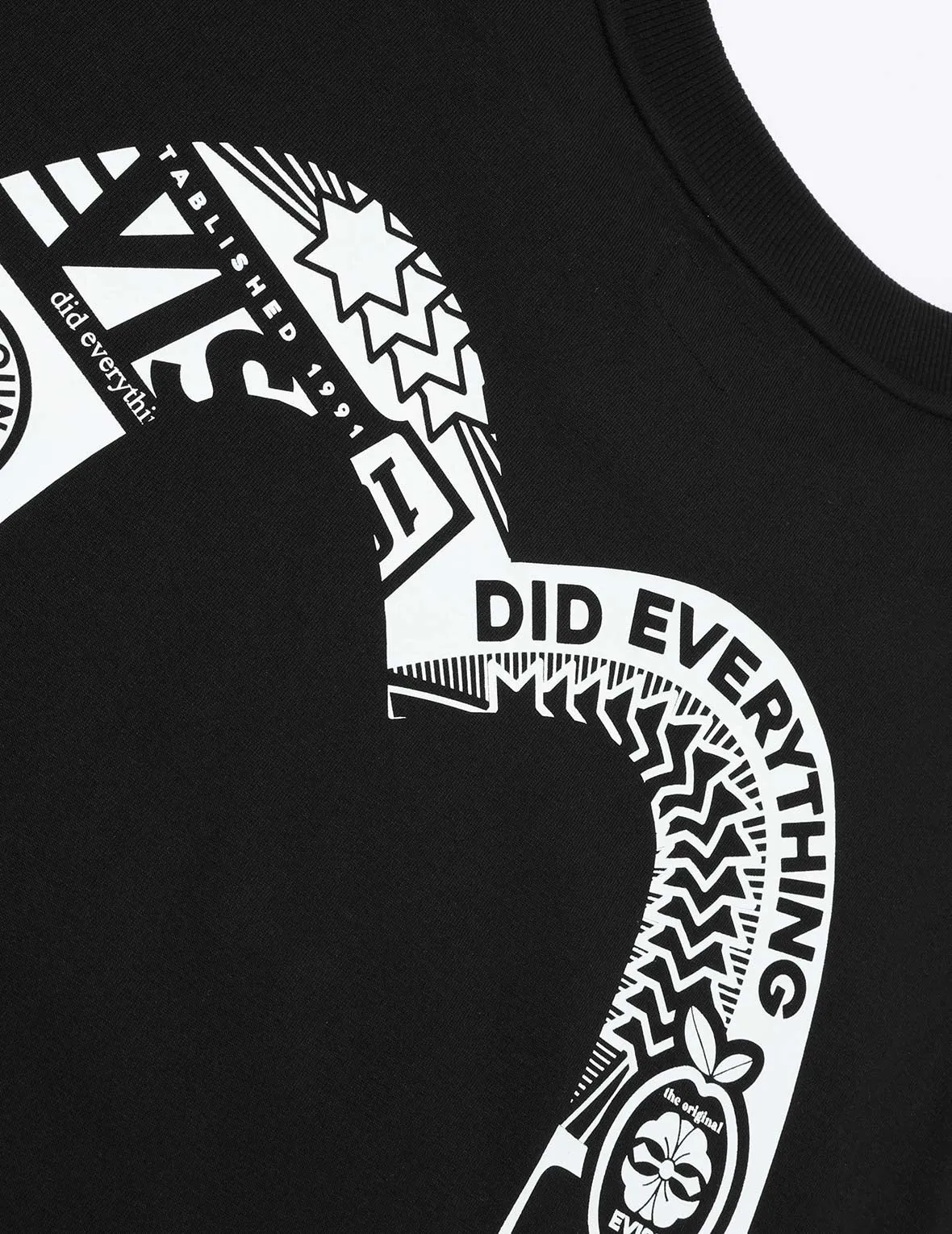 SPRING/ SUMMER COLLECTION 2025 Logo and Daicock Print Loose Fit T-Shirt