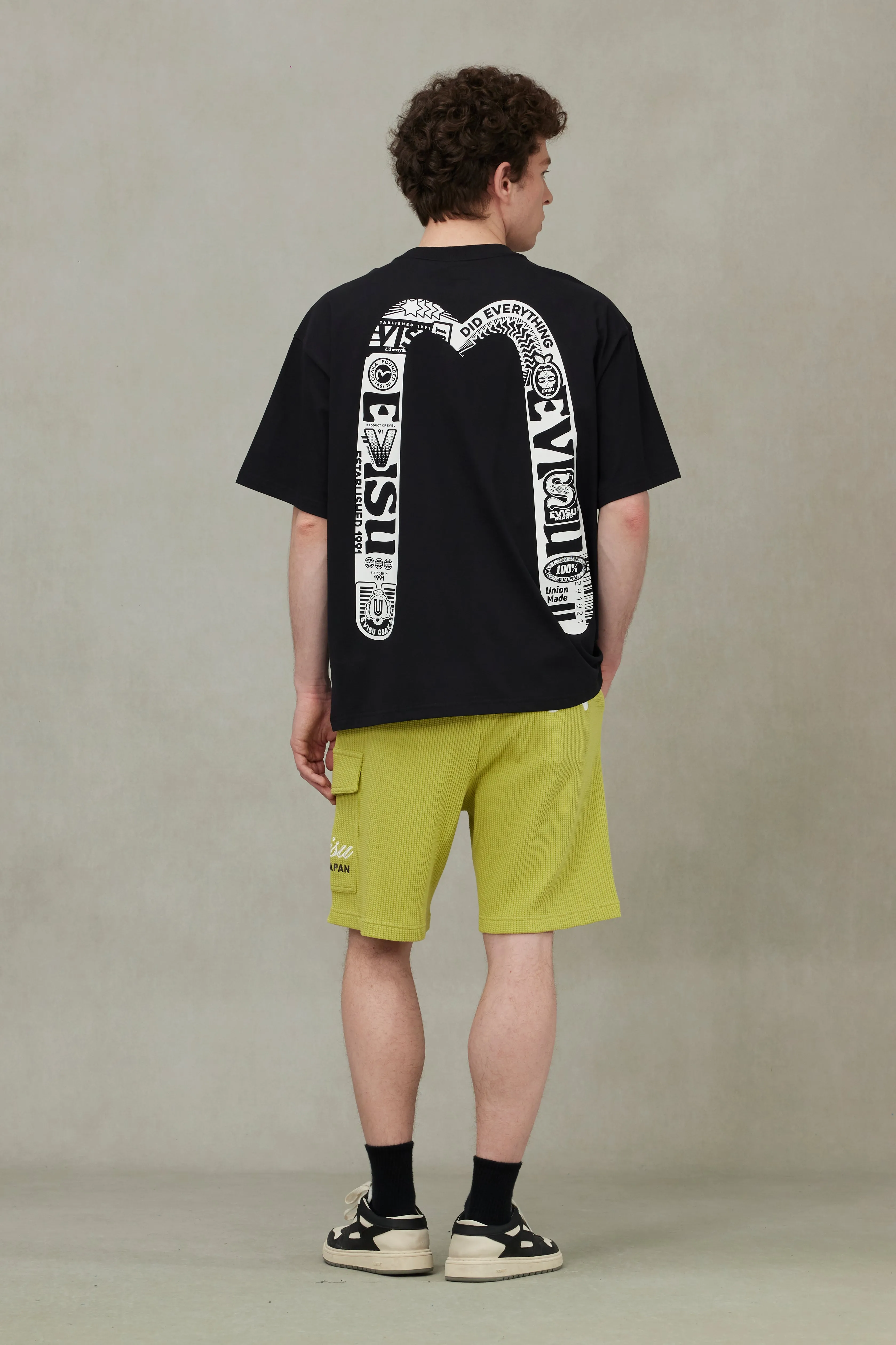 SPRING/ SUMMER COLLECTION 2025 Logo and Daicock Print Loose Fit T-Shirt
