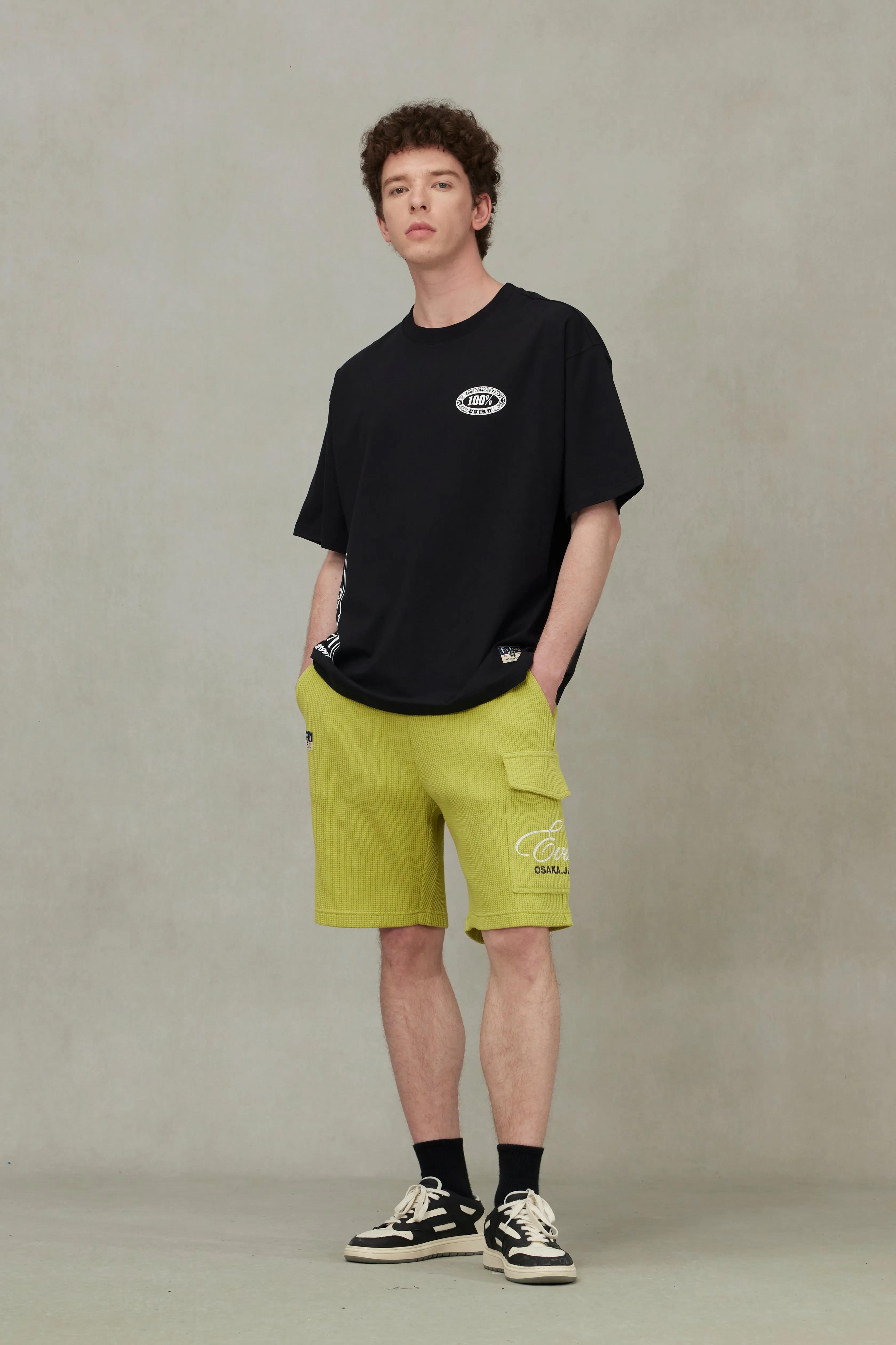 SPRING/ SUMMER COLLECTION 2025 Logo and Daicock Print Loose Fit T-Shirt