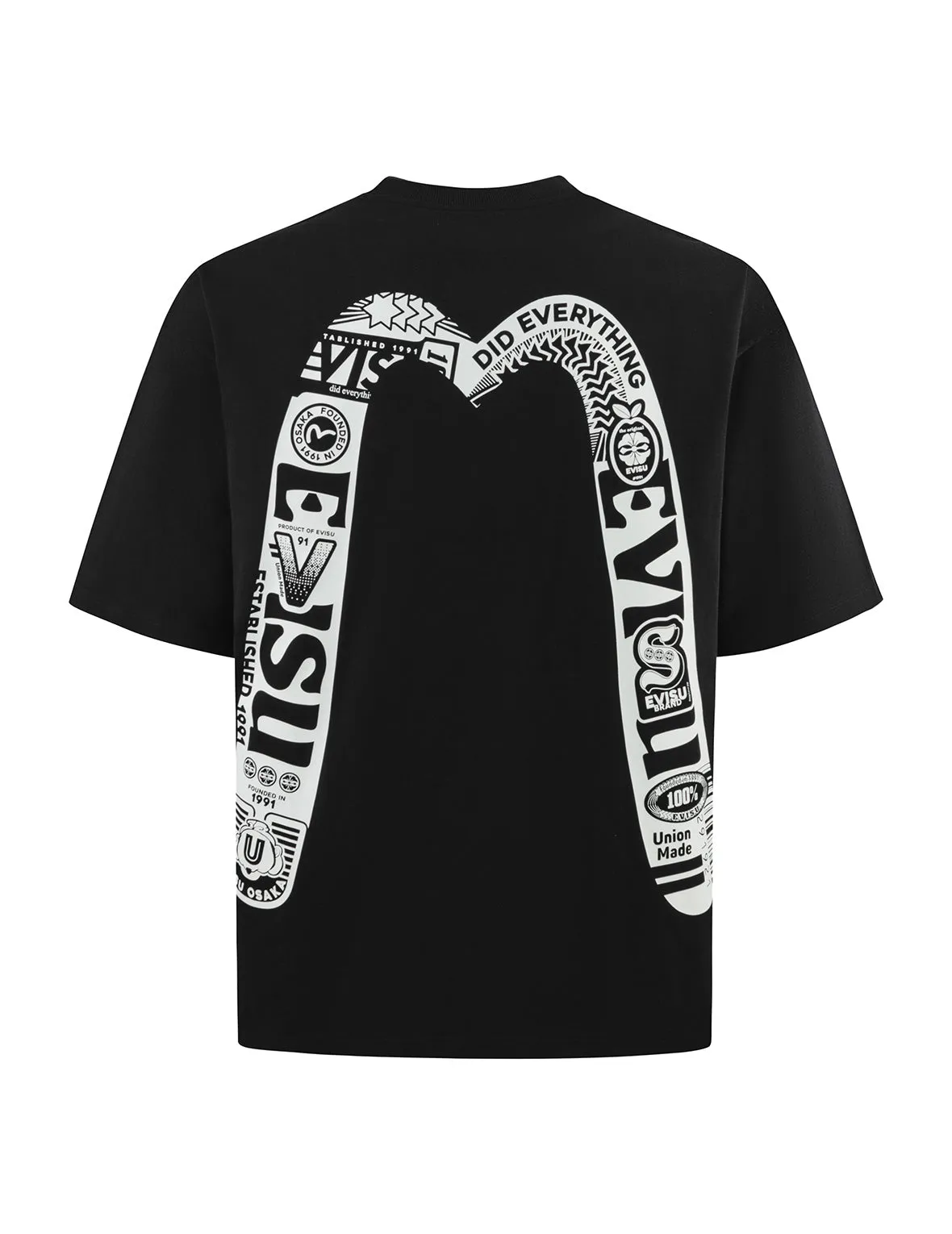 SPRING/ SUMMER COLLECTION 2025 Logo and Daicock Print Loose Fit T-Shirt