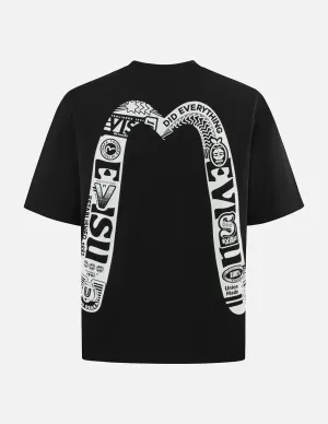 SPRING/ SUMMER COLLECTION 2025 Logo and Daicock Print Loose Fit T-Shirt