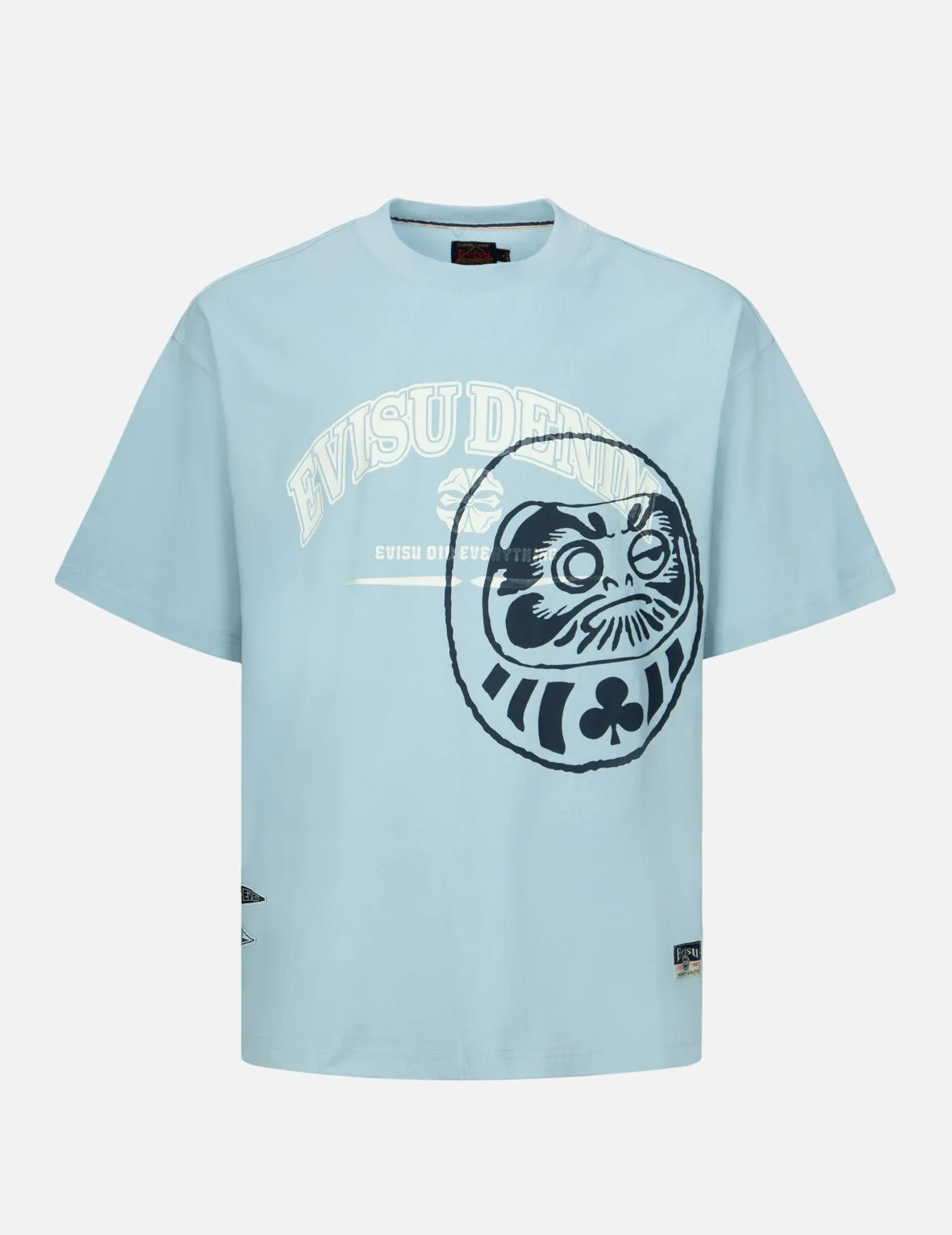 SPRING/ SUMMER COLLECTION 2025 Logo and Gaming Daruma Print Relax Fit T-shirt