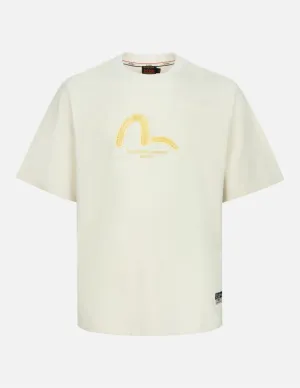 SPRING/ SUMMER COLLECTION 2025 Logo and Koinobori Print Relax Fit T-shirt