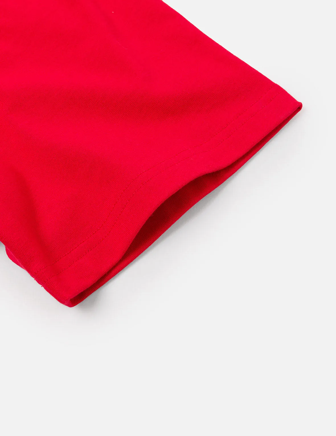 SPRING/ SUMMER COLLECTION 2025 Logo and "91" Appliqué Embroidery Relax Fit Stripe T-Shirt