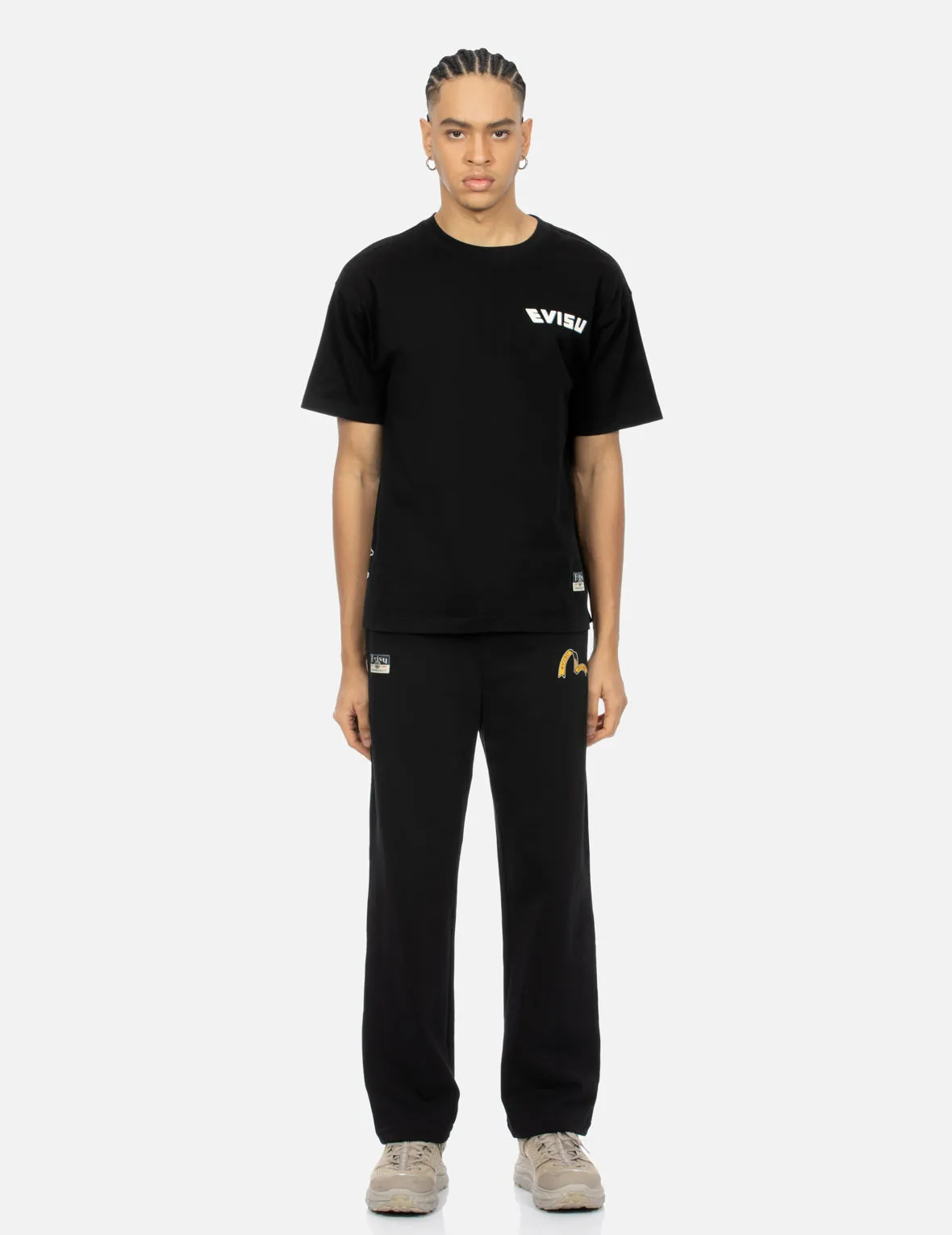 SPRING/ SUMMER COLLECTION 2025 Logo and Ribbon Daicock Print Relax Fit T-shirt