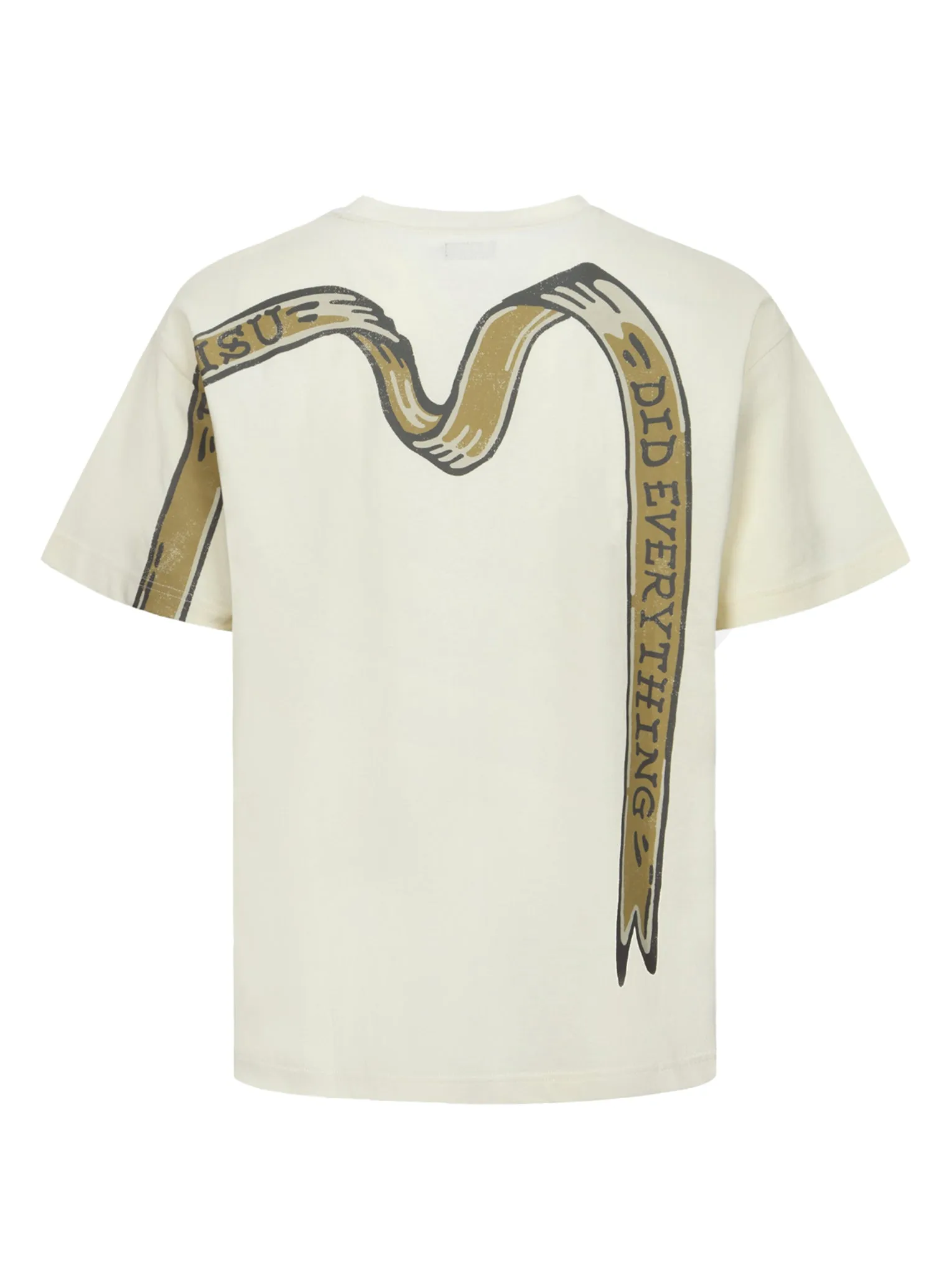 SPRING/ SUMMER COLLECTION 2025 Logo and Ribbon Daicock Print Relax Fit T-shirt