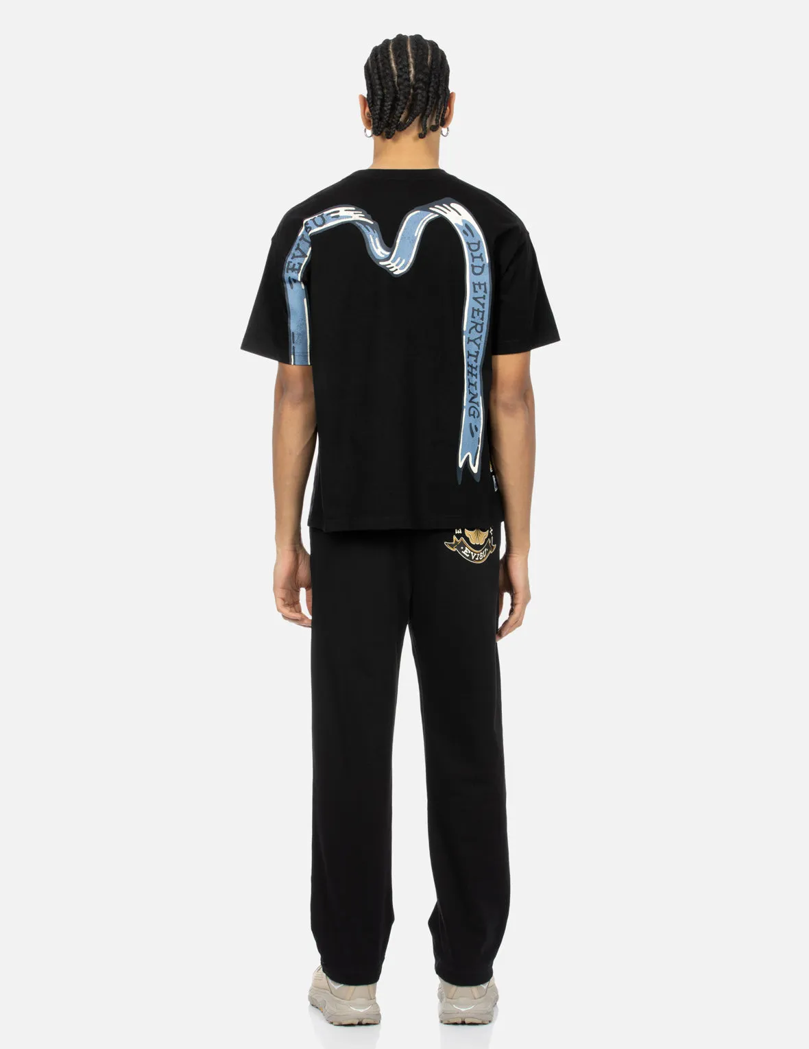 SPRING/ SUMMER COLLECTION 2025 Logo and Ribbon Daicock Print Relax Fit T-shirt