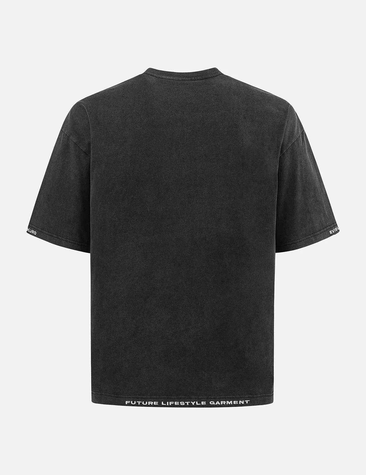 SPRING/ SUMMER COLLECTION 2025 Logo and Seagull Embroidery Oversized T-shirt