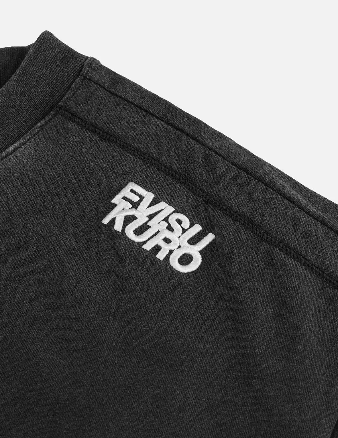 SPRING/ SUMMER COLLECTION 2025 Logo and Seagull Embroidery Oversized T-shirt