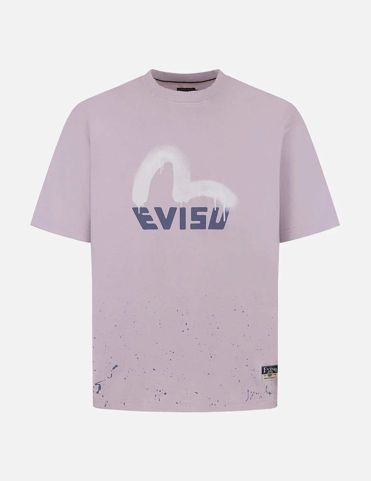 SPRING/ SUMMER COLLECTION 2025 Logo and Seagull Print Relax Fit T-shirt