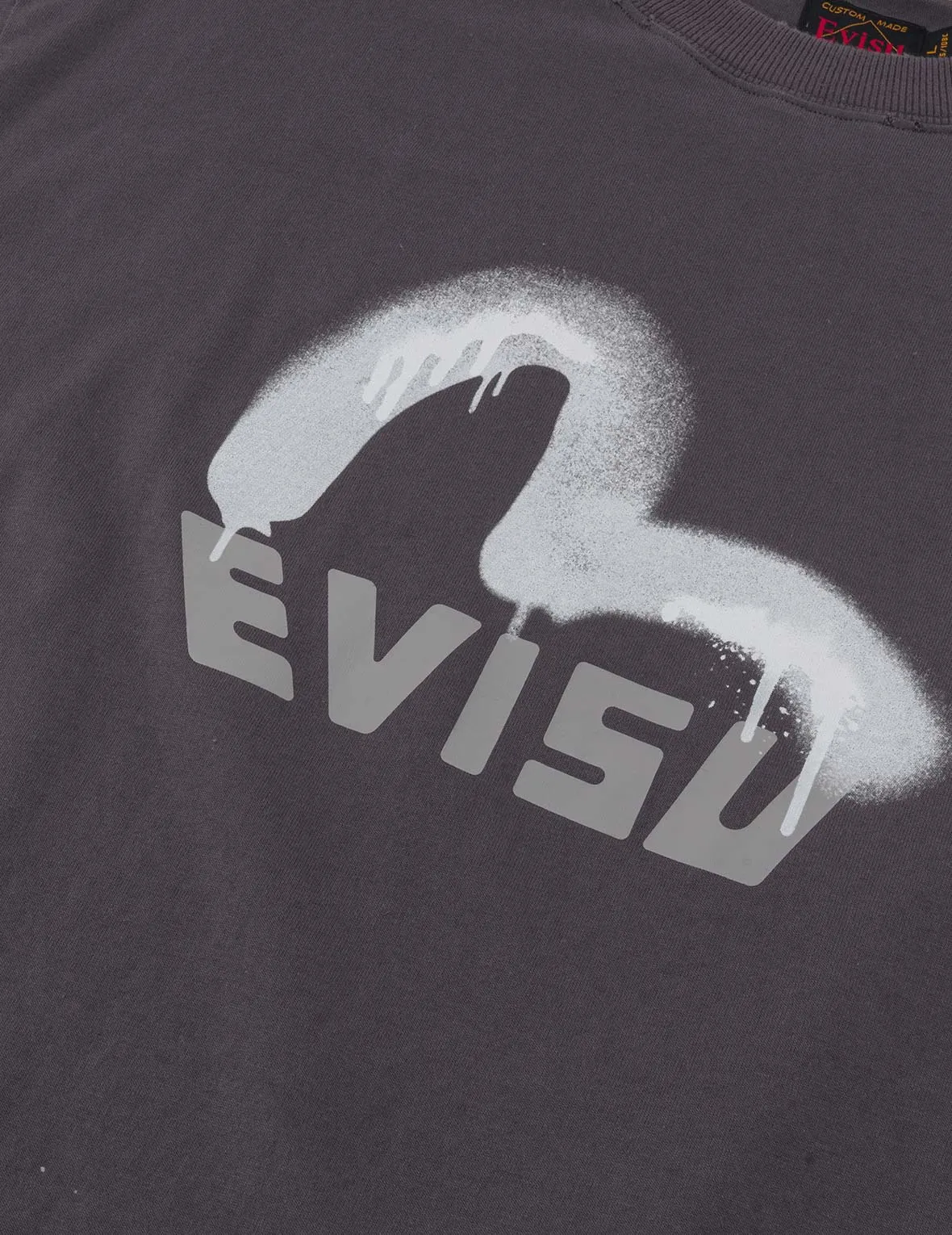 SPRING/ SUMMER COLLECTION 2025 Logo and Seagull Print Relax Fit T-shirt