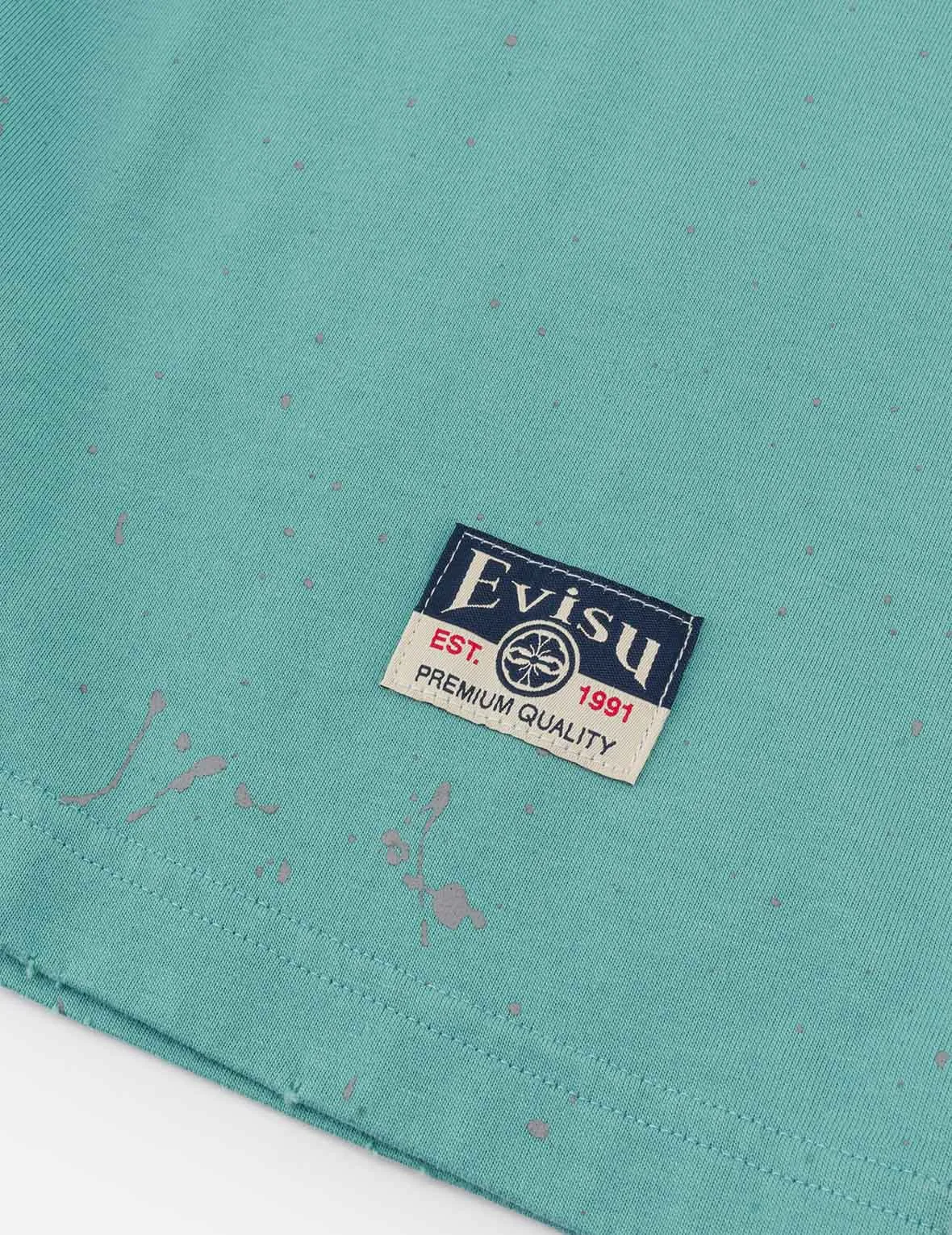 SPRING/ SUMMER COLLECTION 2025 Logo and Seagull Print Relax Fit T-shirt