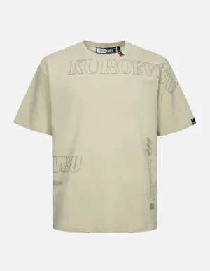 SPRING/ SUMMER COLLECTION 2025 Logo and Slogan Print Fashion Fit T-Shirt