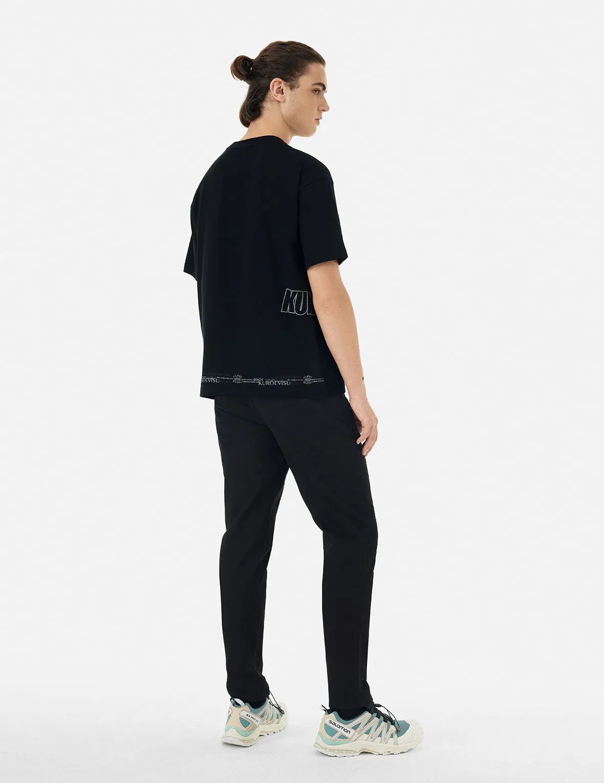SPRING/ SUMMER COLLECTION 2025 Logo and Slogan Print Fashion Fit T-Shirt