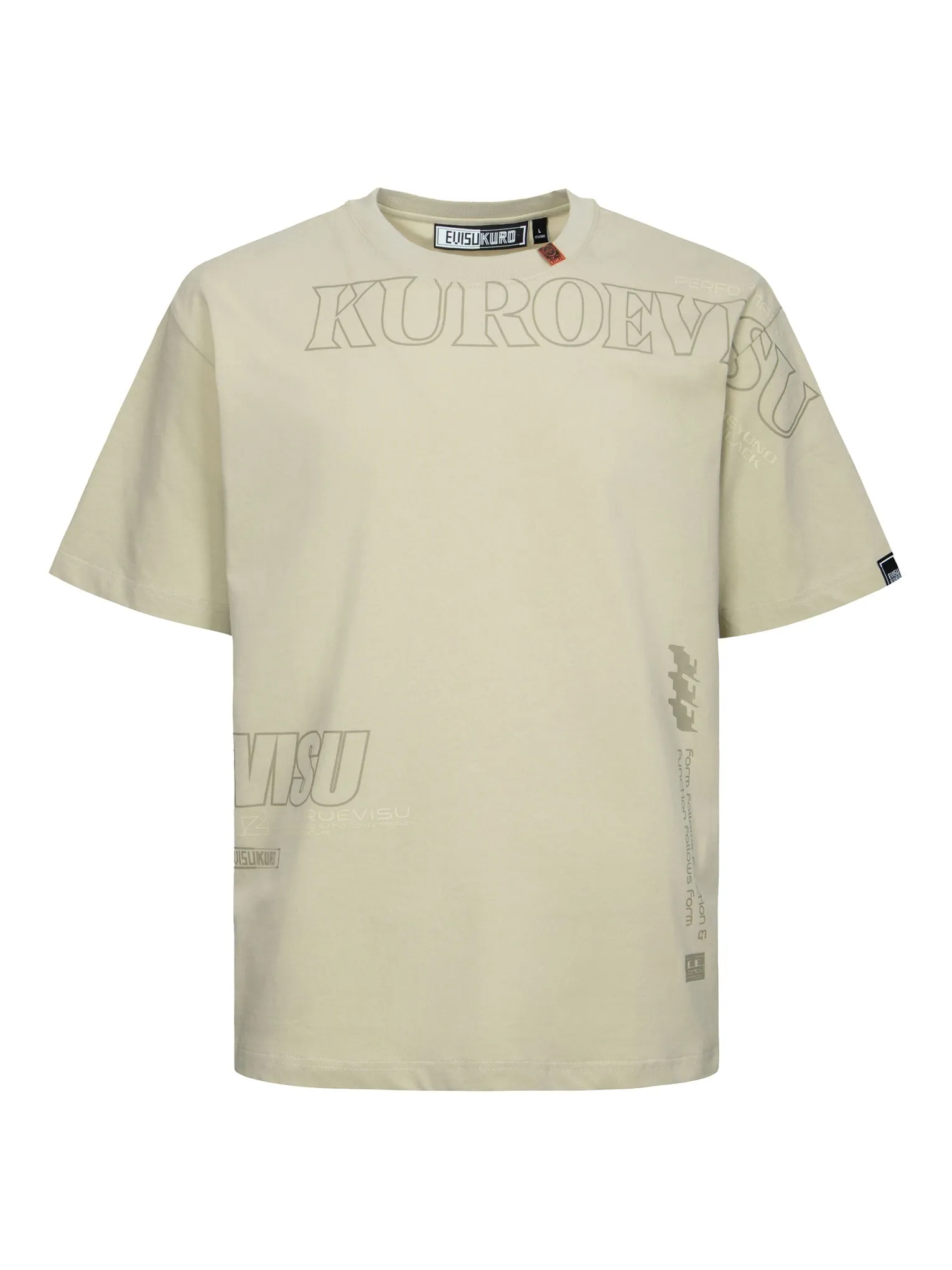 SPRING/ SUMMER COLLECTION 2025 Logo and Slogan Print Fashion Fit T-Shirt