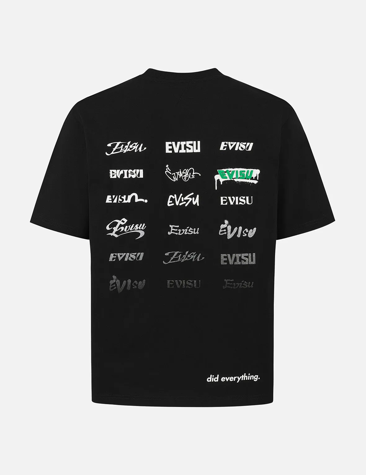 SPRING/ SUMMER COLLECTION 2025 Logo and Slogan Print Regular Fit T-shirt