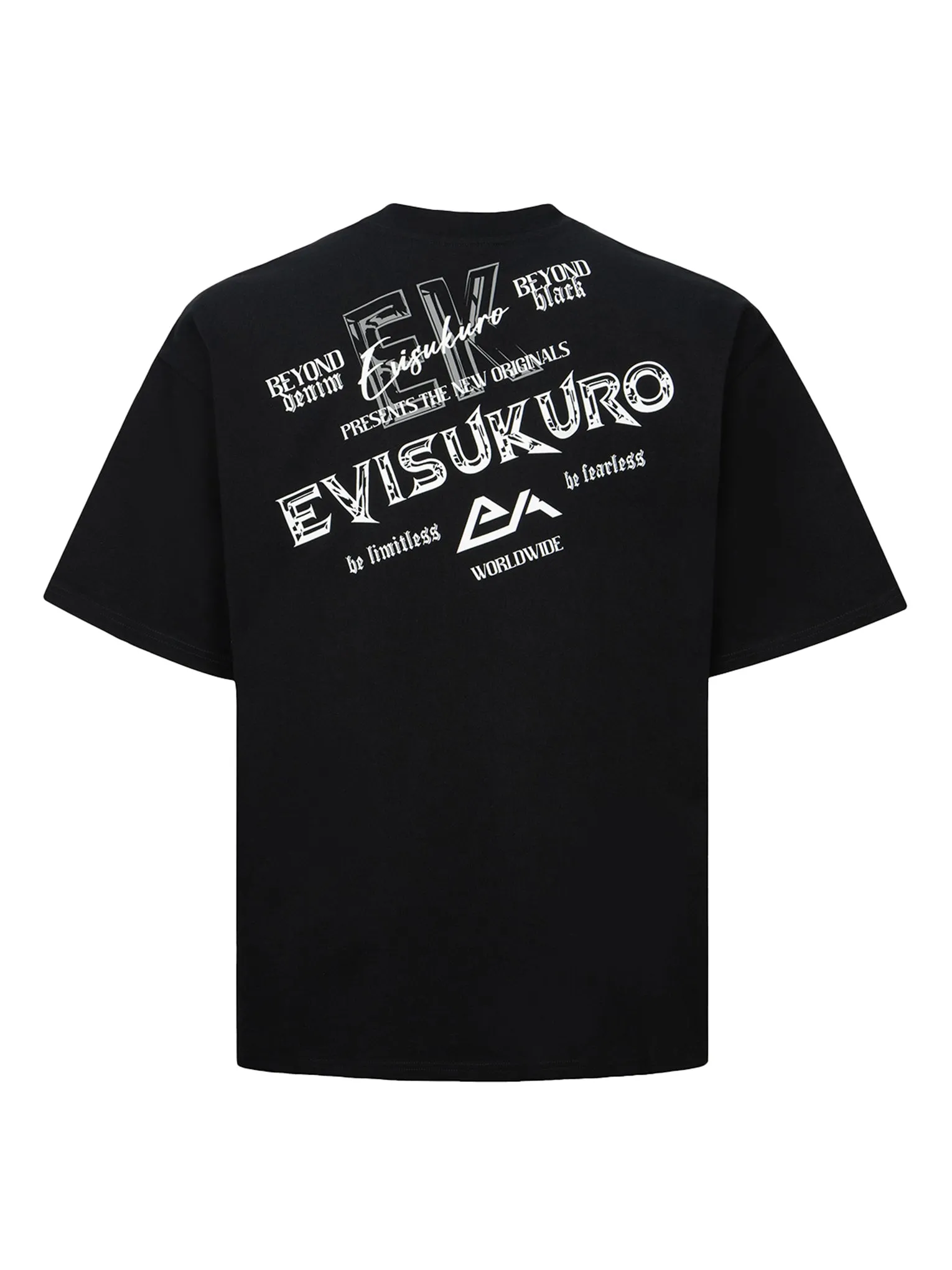 SPRING/ SUMMER COLLECTION 2025 Logo and Slogan Prints Loose Fit T-shirt