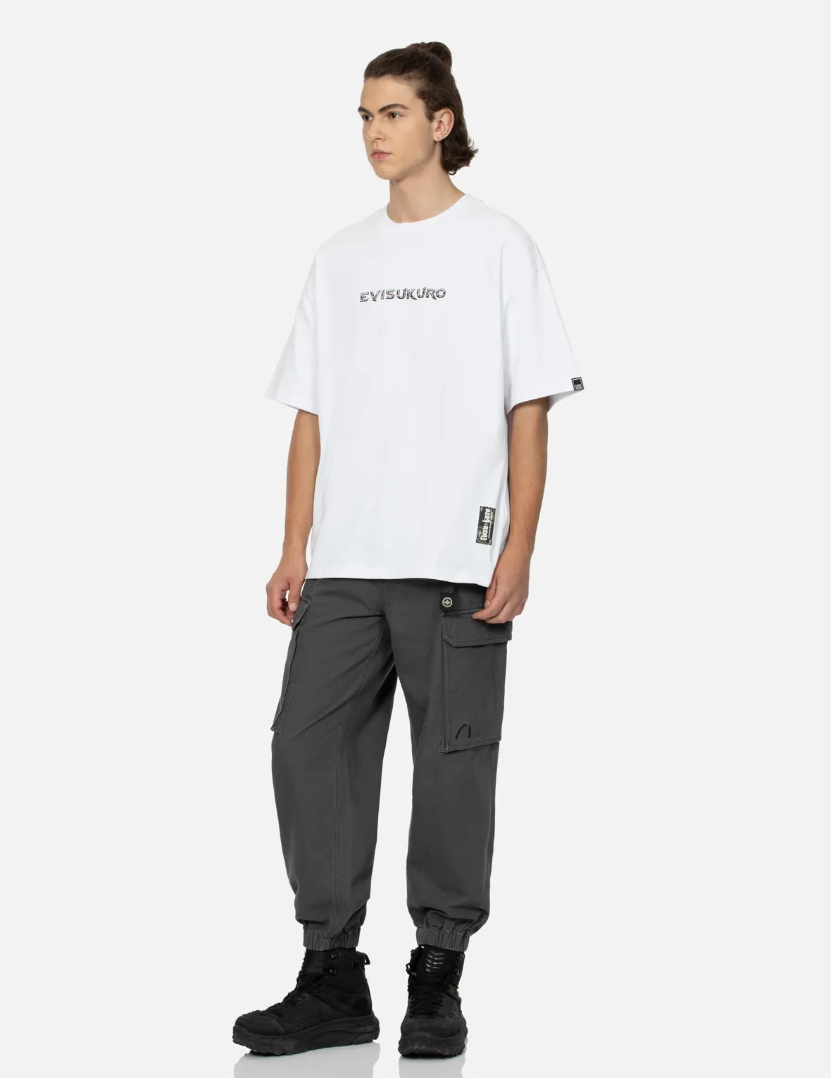 SPRING/ SUMMER COLLECTION 2025 Logo and Slogan Prints Loose Fit T-shirt