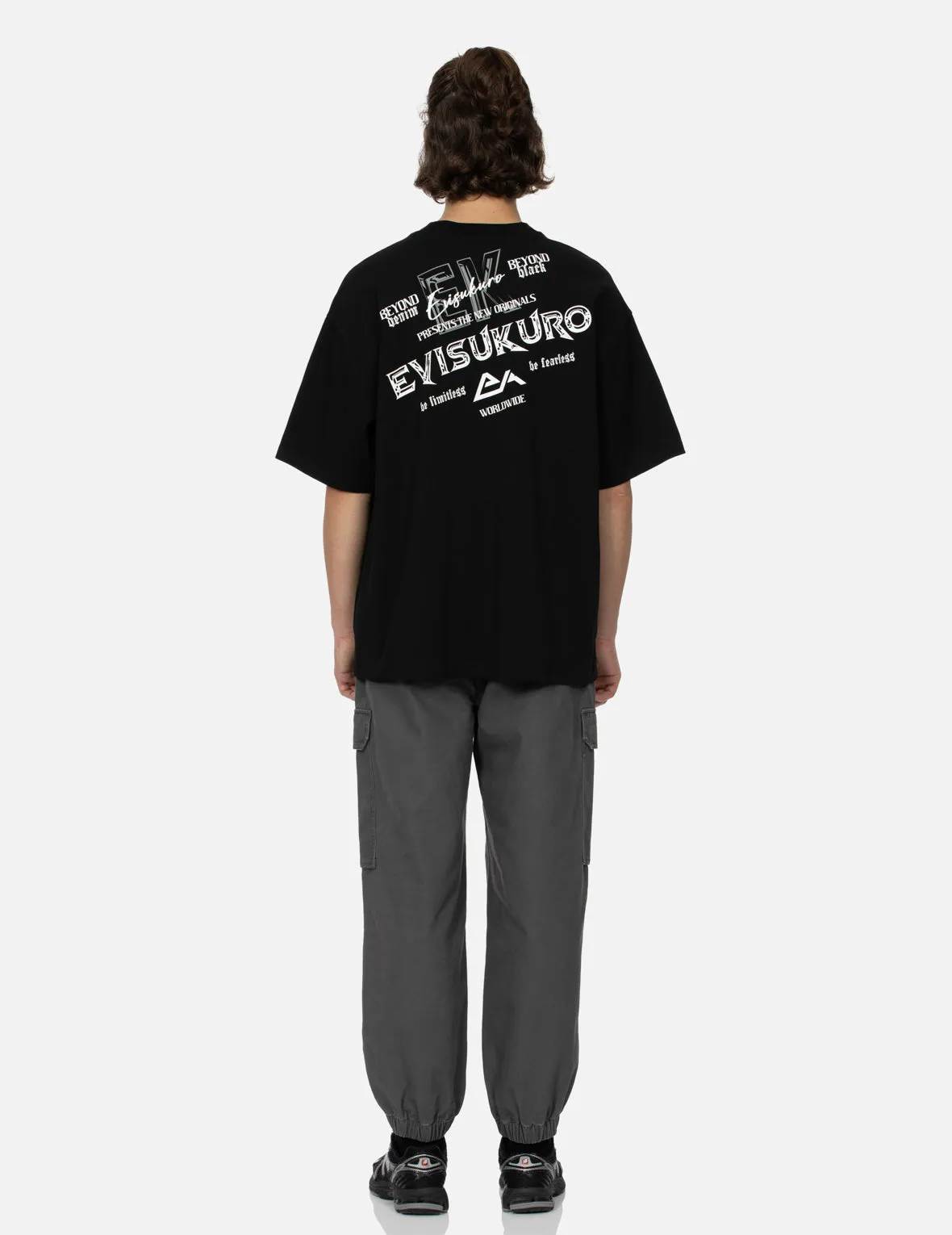 SPRING/ SUMMER COLLECTION 2025 Logo and Slogan Prints Loose Fit T-shirt