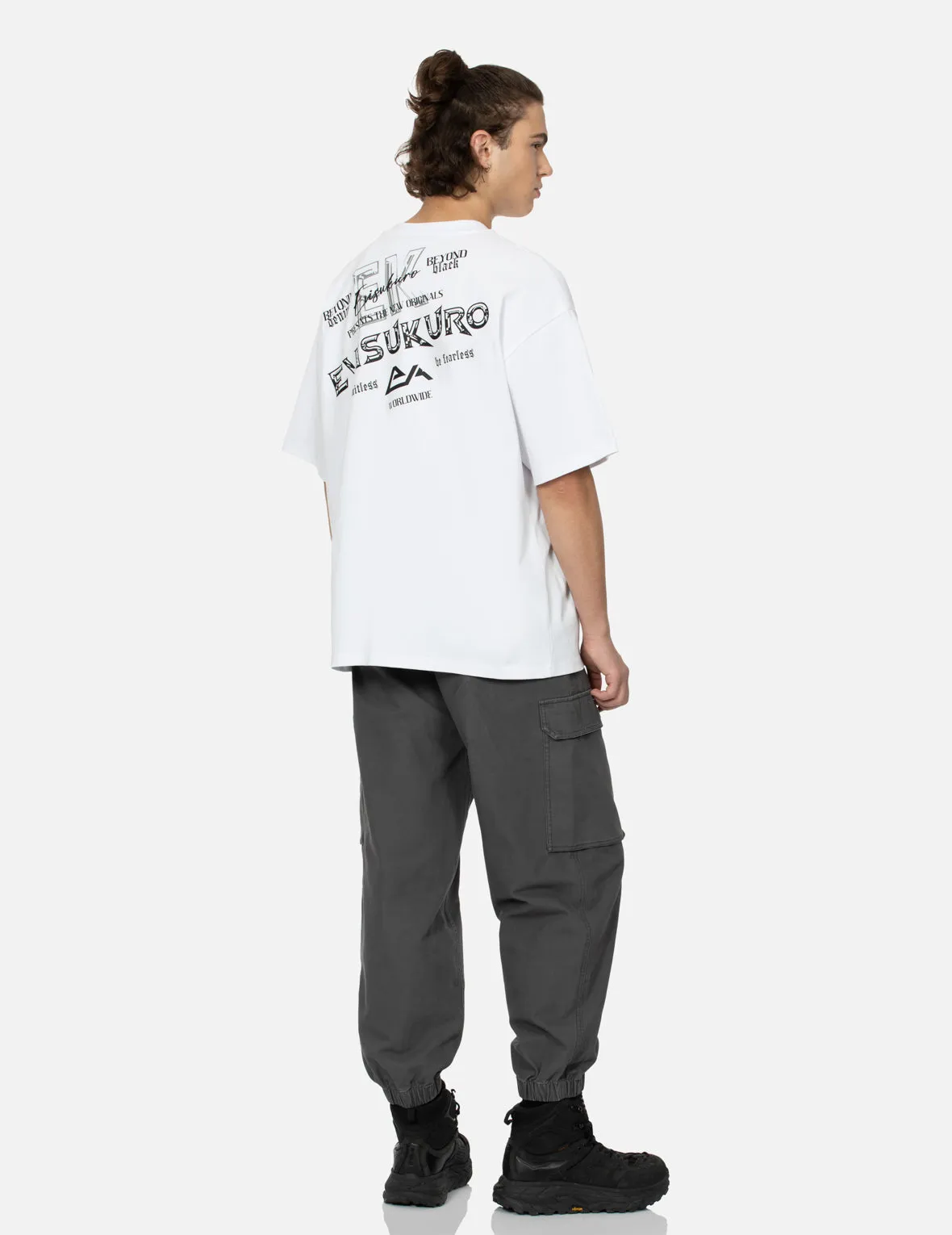 SPRING/ SUMMER COLLECTION 2025 Logo and Slogan Prints Loose Fit T-shirt
